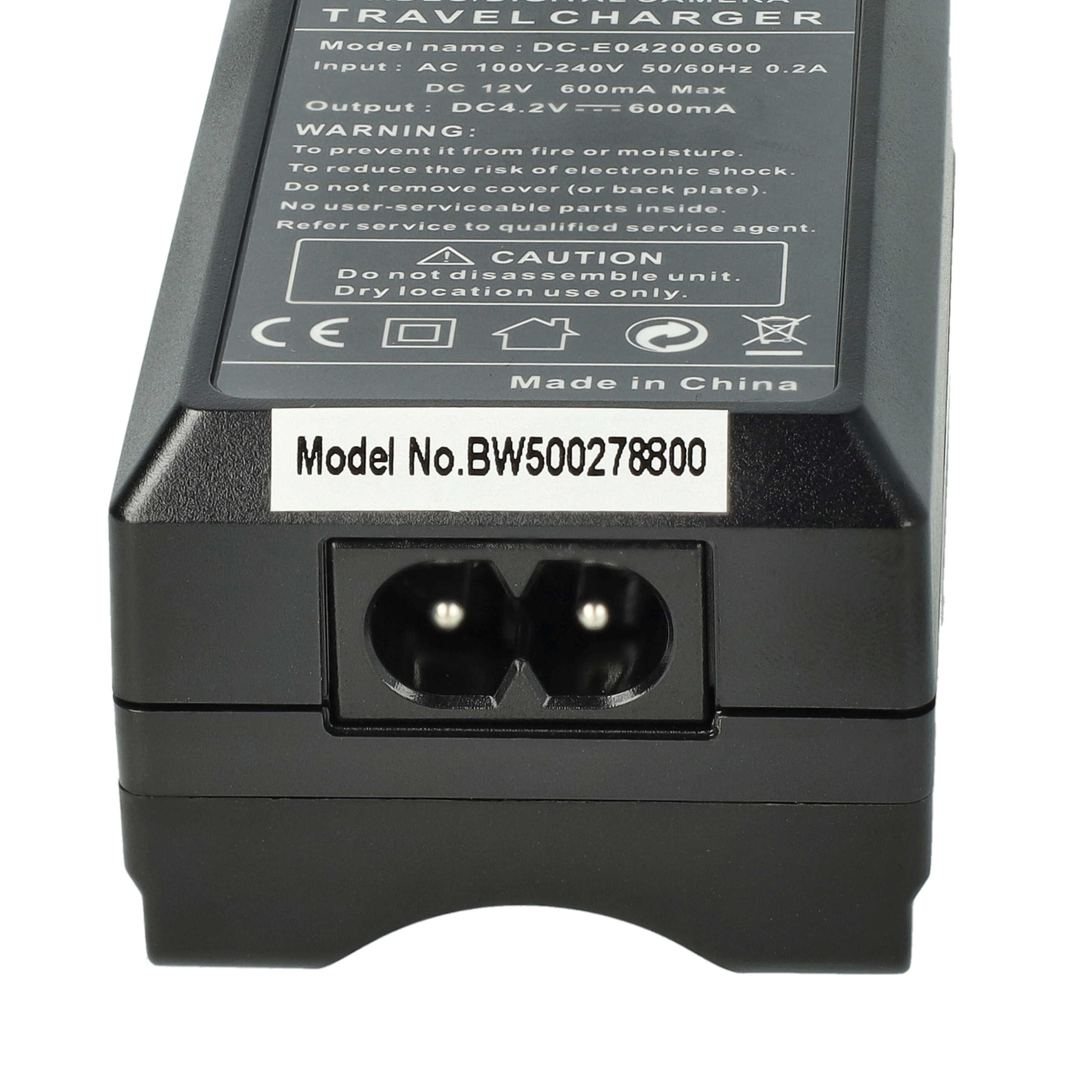 Caricabatterie + adattatore da auto per fotocamera Ricoh - 0,6A 4,2V 88,5cm