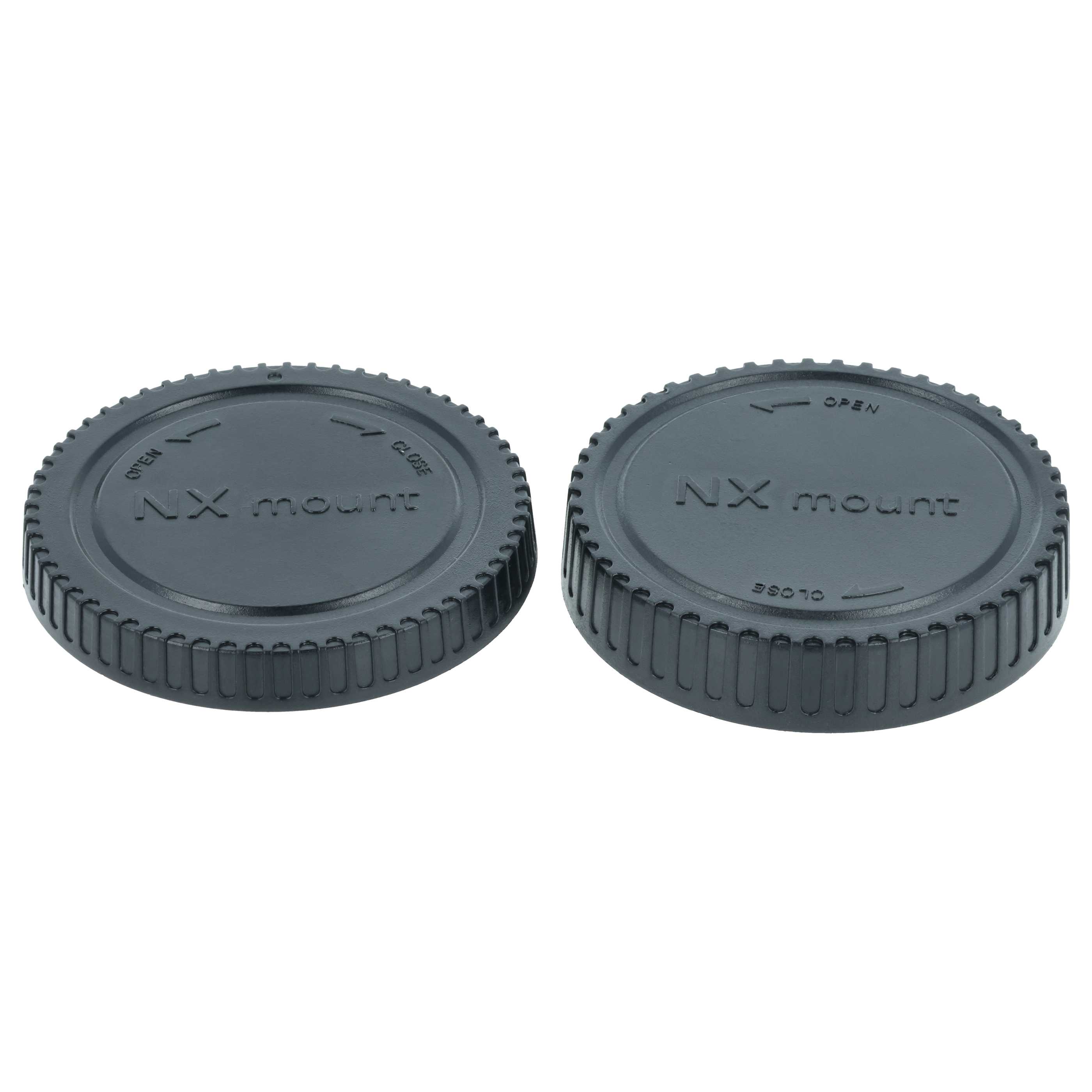 Tapa trasera objetivo y tapa carcasa para cámaras Samsung NX5