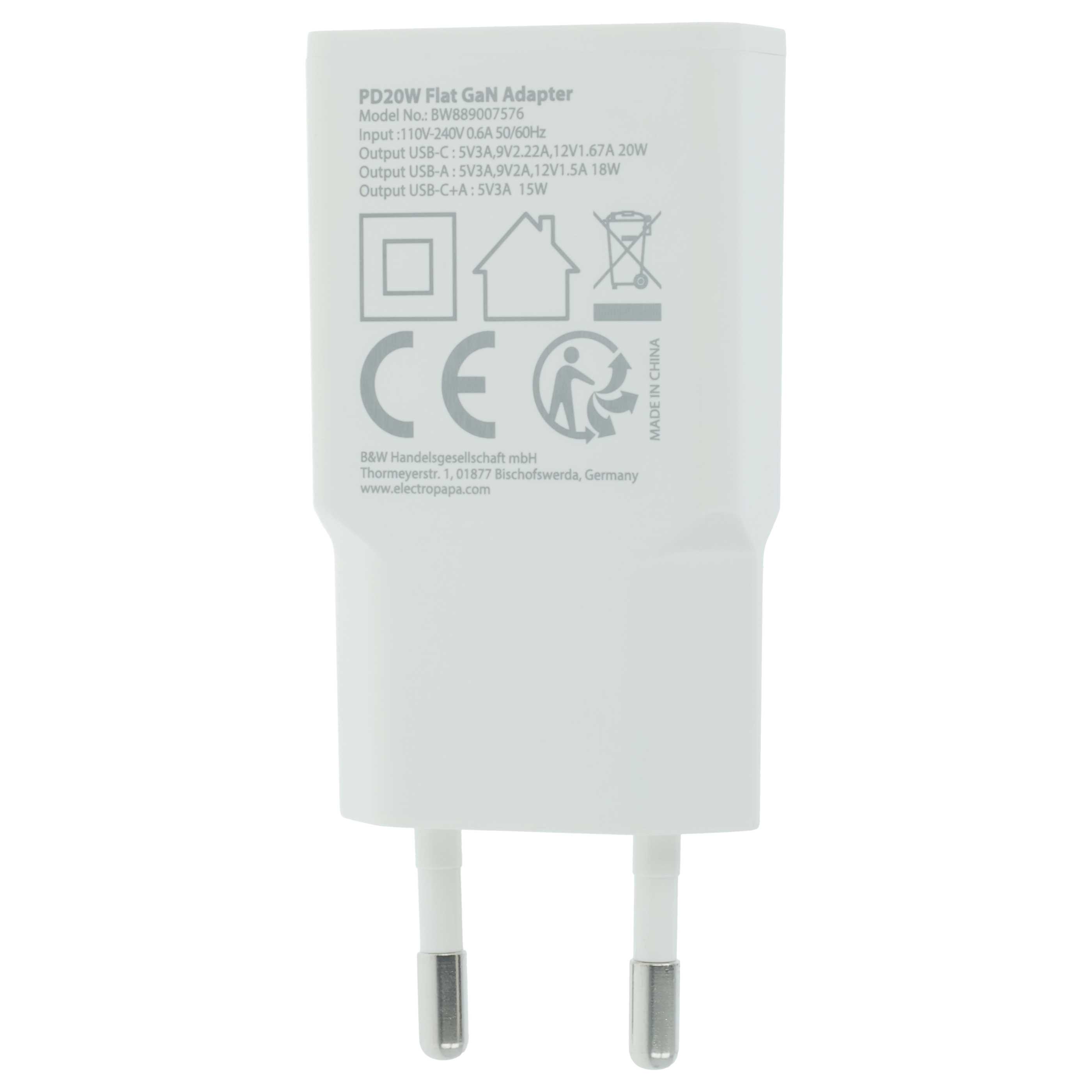Mains Power Adapter various Electric Devices - 5 / 9 / 12 V