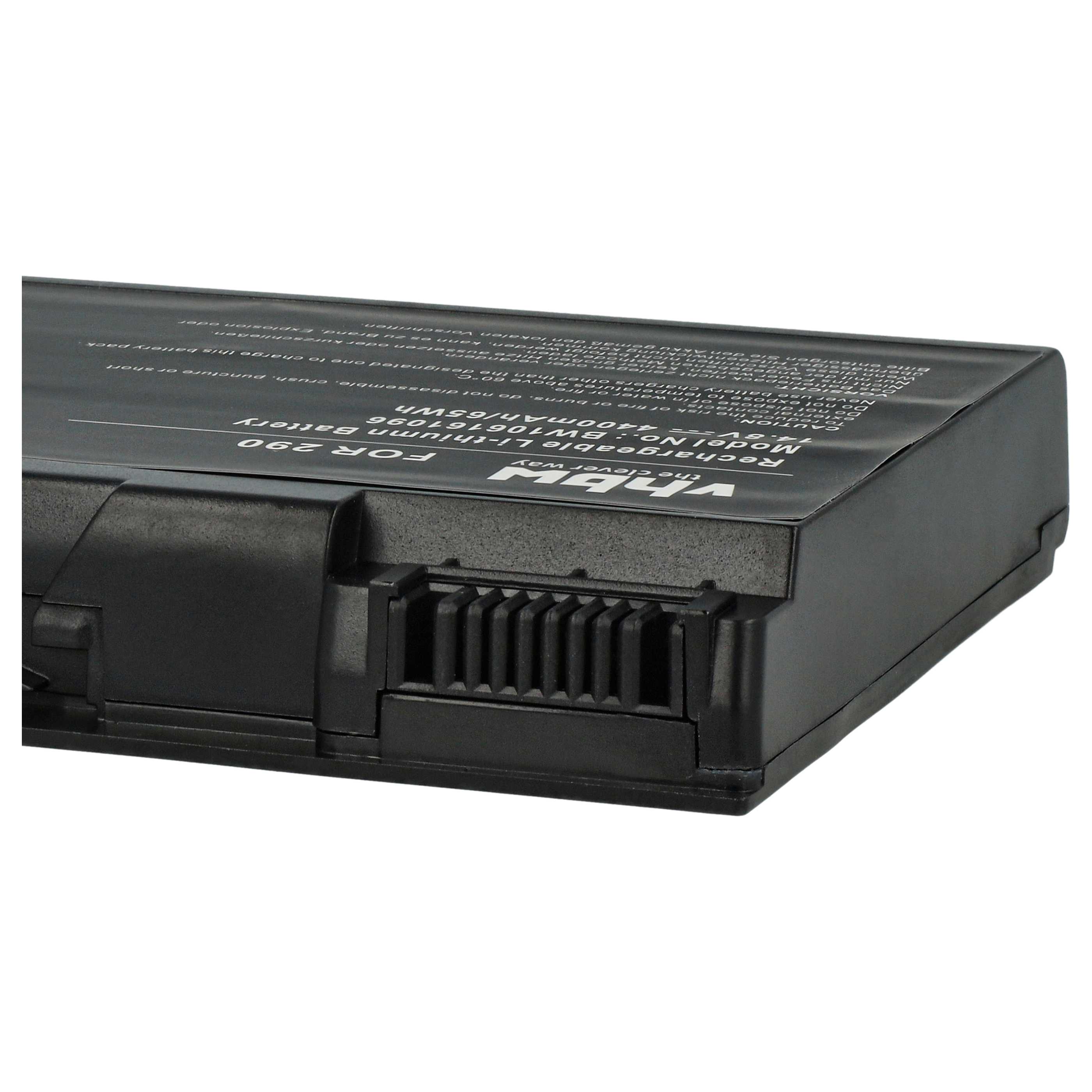 Akumulator do laptopa zamiennik Acer BATCL50L /BATCL51L, BATCL50L, A5525024 - 4400 mAh 14,8 V Li-Ion, czarny