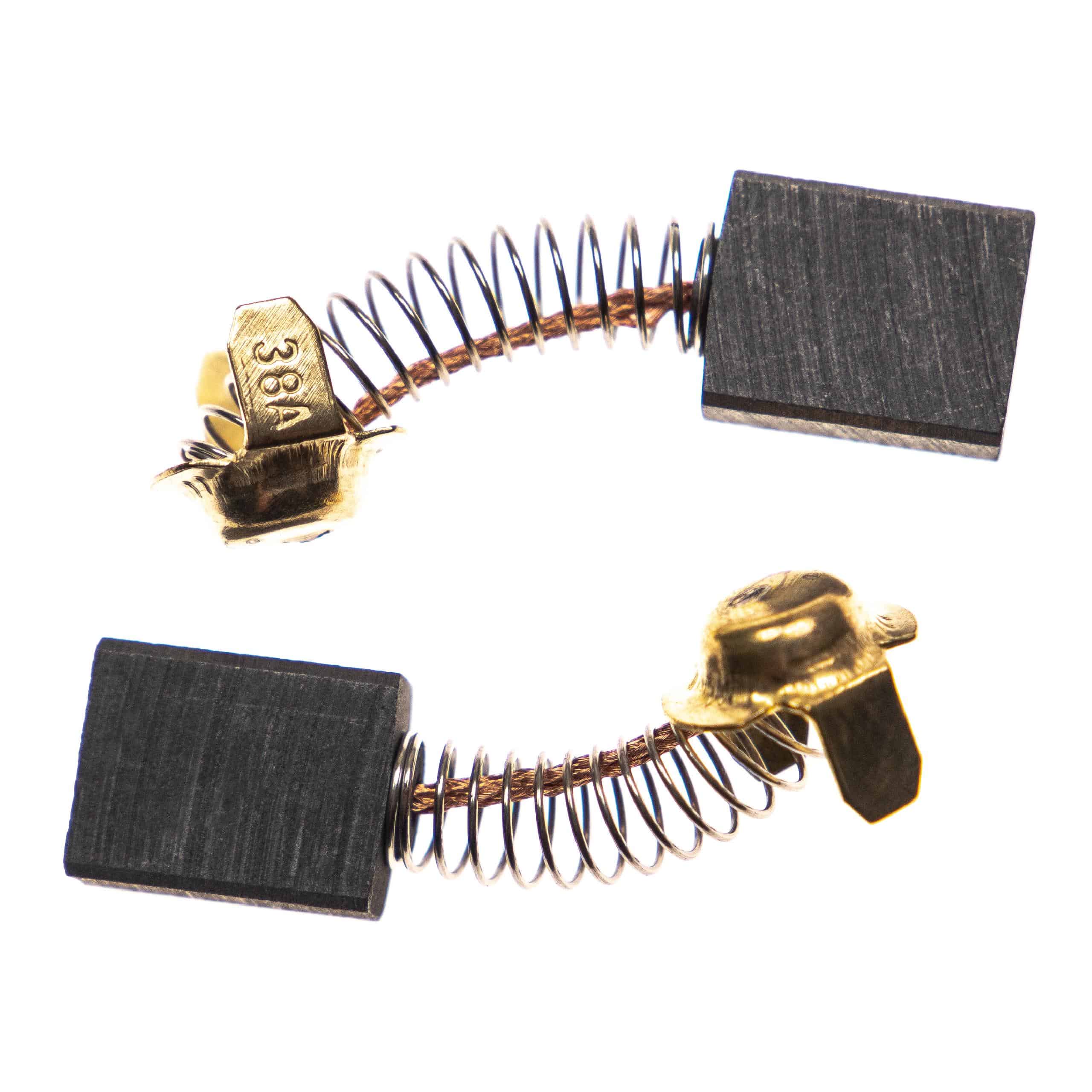 2x Carbon Brush as Replacement for Hitachi 999-065 Electric Power Tools + Spring, 16.5 x 13 x 7mm