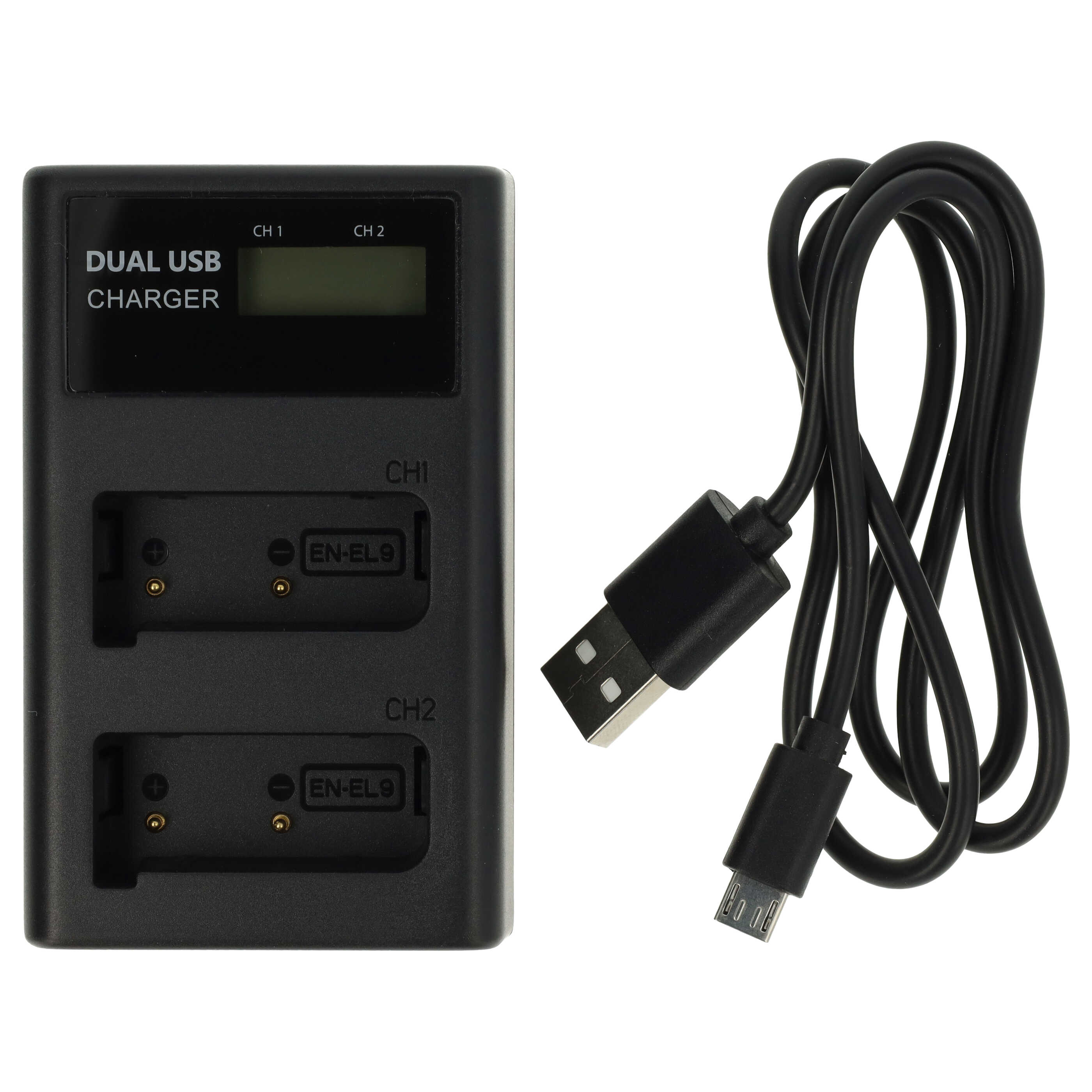 Battery Charger suitable for D3000 Camera etc. - 0.5 A, 8.4 V