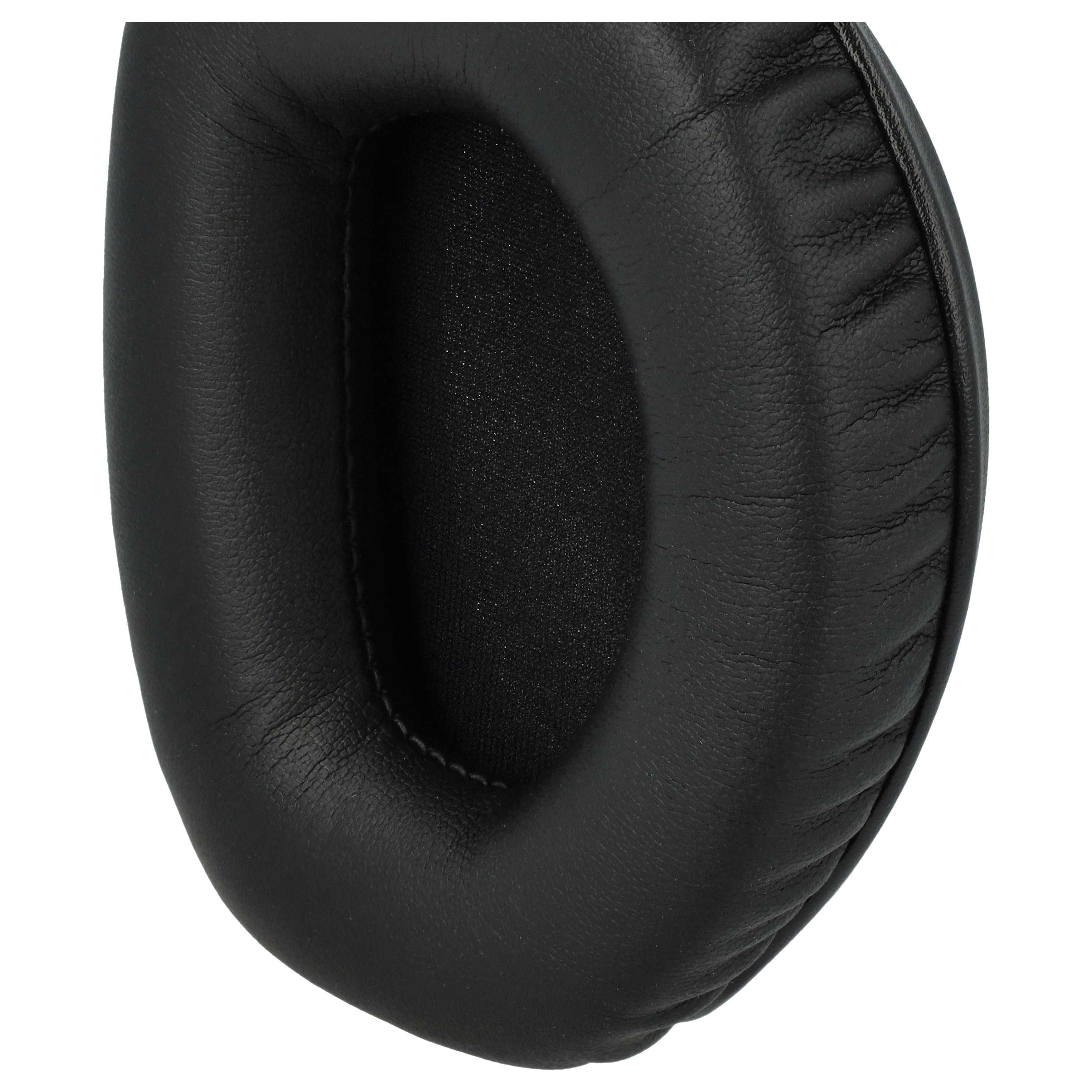 2x Ear Pads replaces Sennheiser 562591, 562592, 562593 - foam / synthetic leather, 25 mm thick