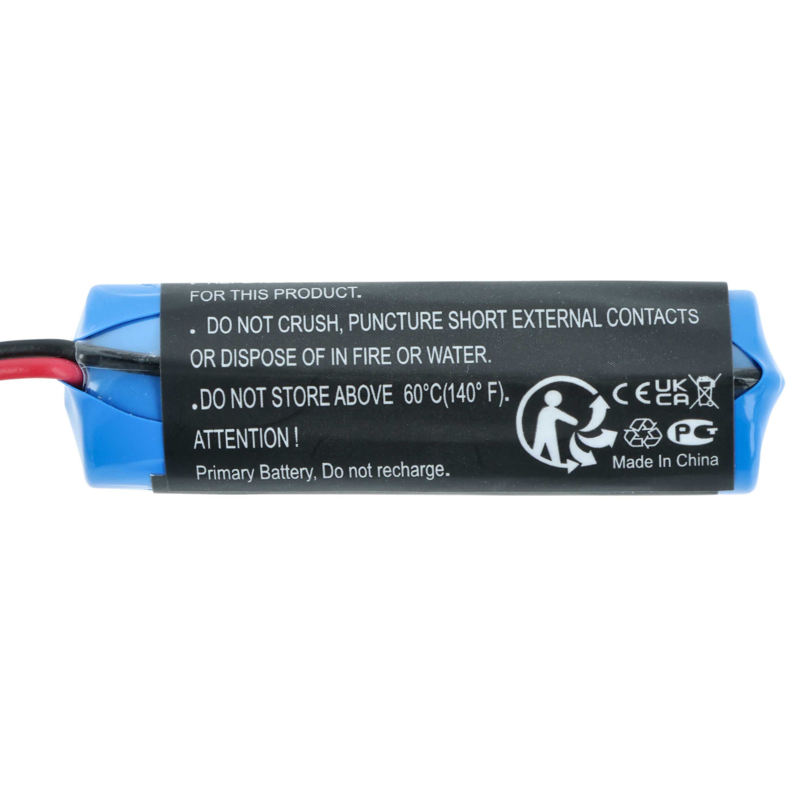 Bateria do PLC programowalnego sterownika zamiennik Mitsubishi F2-40BL, FX2N-48M - 1800 mAh 3,6 V Li-SOCl2