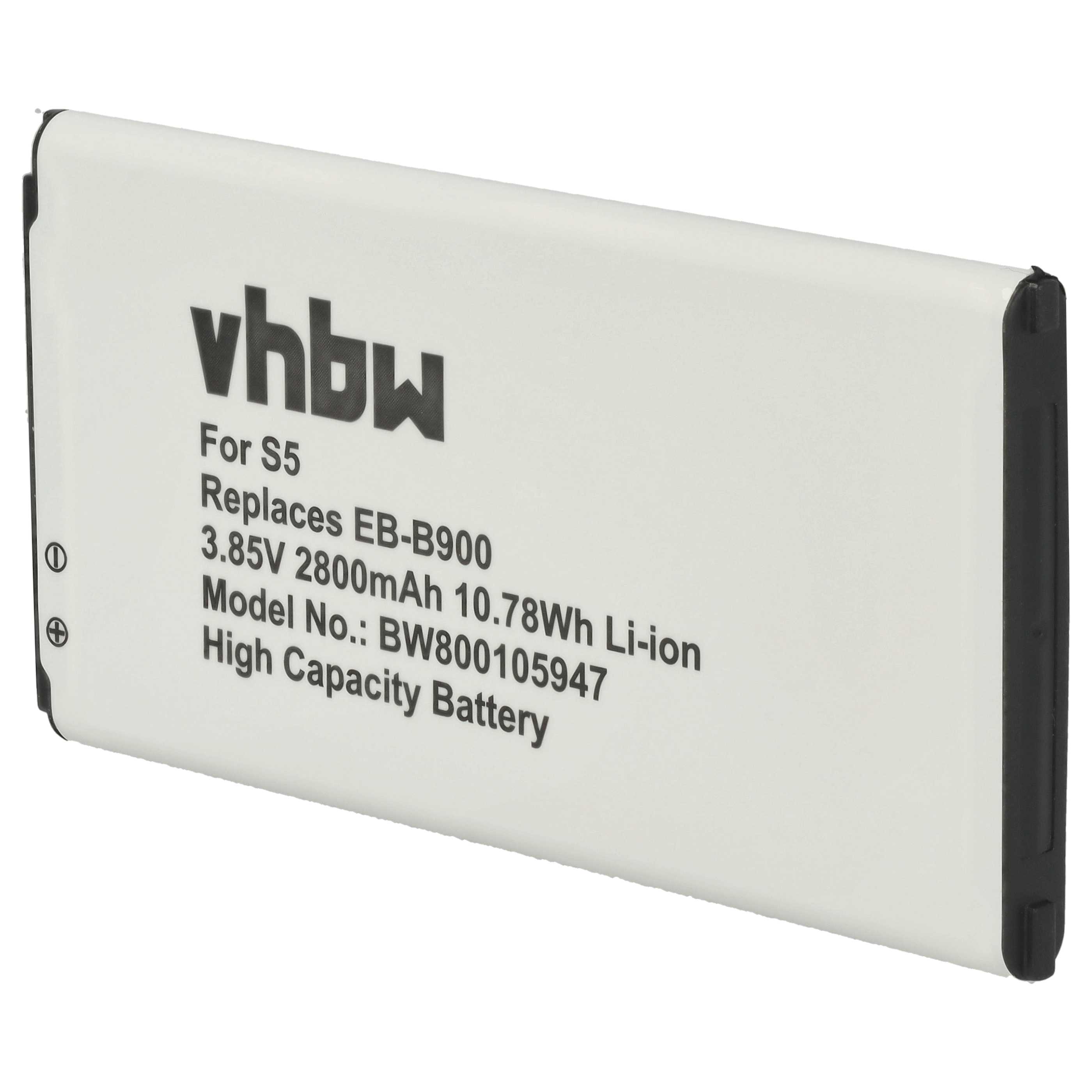 Akumulator do telefonu smartfona zamiennik Samsung EB-B900BBE, EB-B900BC, EB-B900 - 2800 mAh 3,85 V Li-Ion