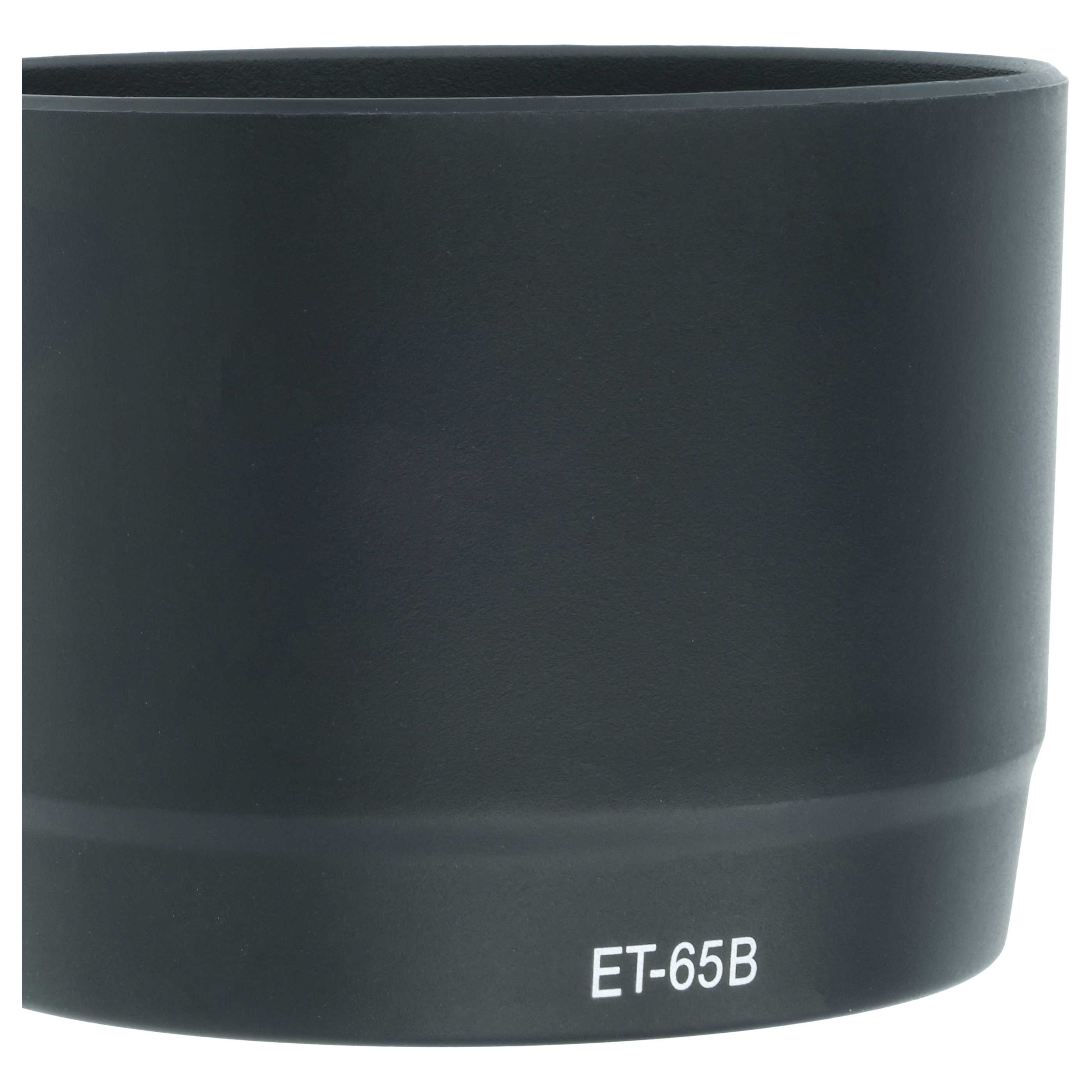 Lens Hood replaces Canon ET-65B for Canon Lens with 58 mm Diameter, plastic, black