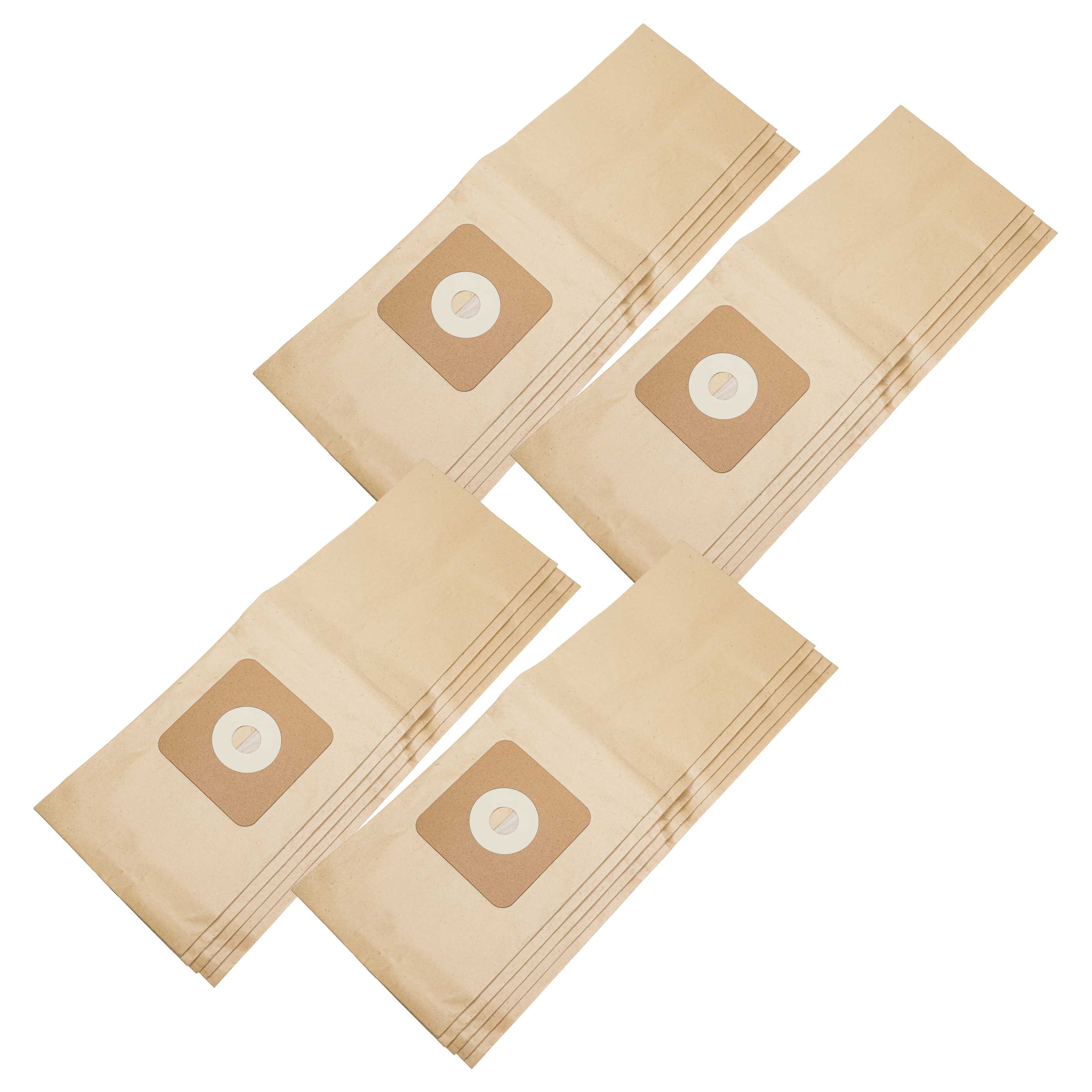 20x Sac remplace Nilfisk 56330690 pour aspirateur Nilfisk - papier