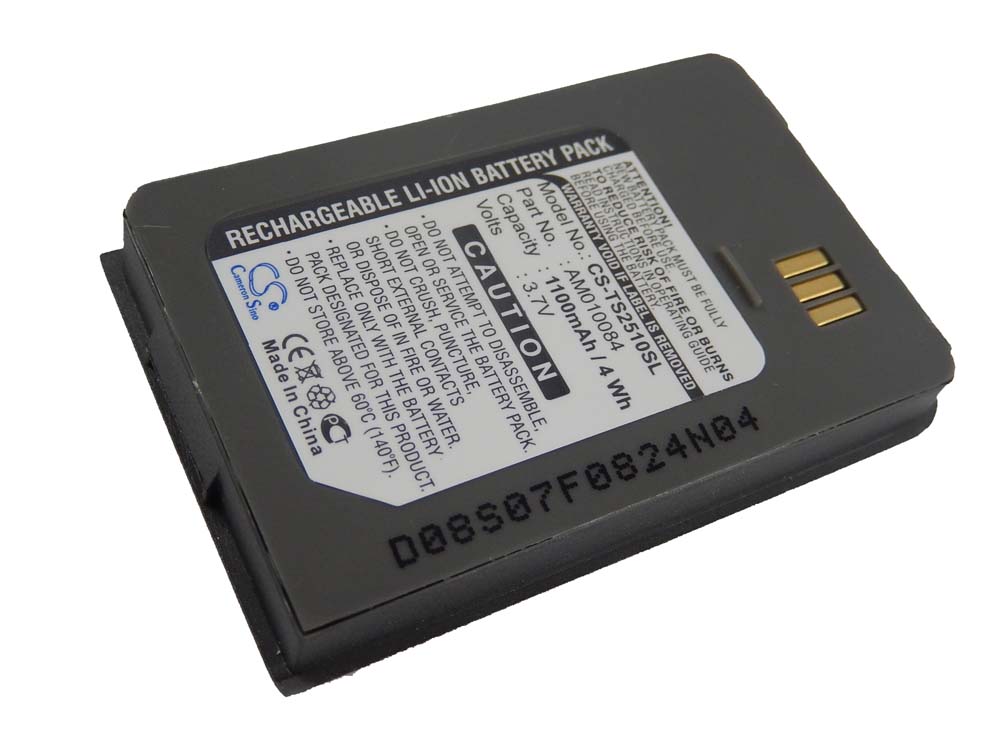 Satellite Mobile Phone Battery Replacement for Thuraya AM000717, AM010084 - 1100mAh 3.7V Li-Ion