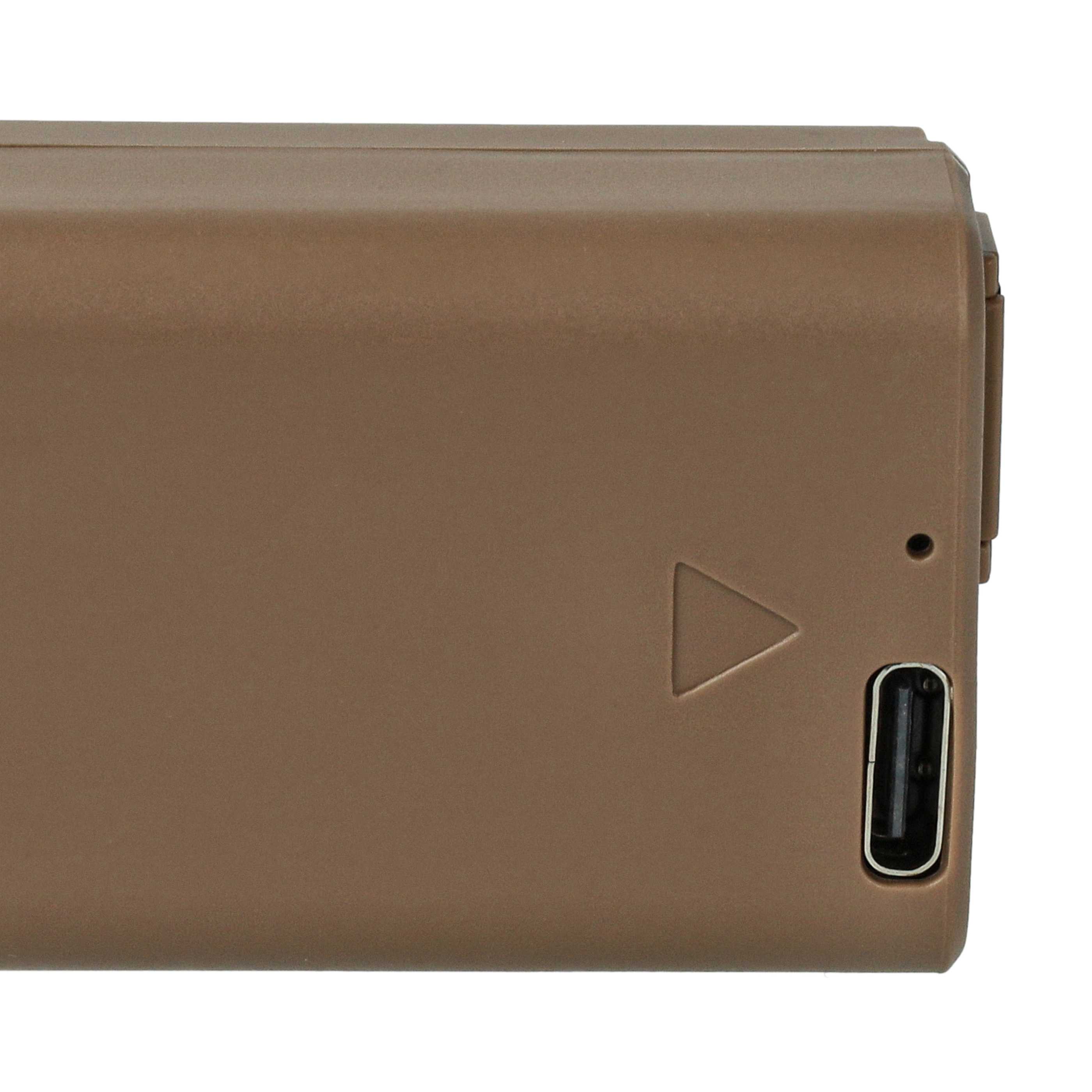 3x Battery replaces Sony NP-FW50 - 1030mAh, 7.4V, Li-Ion with Info Chip, with USB C Socket