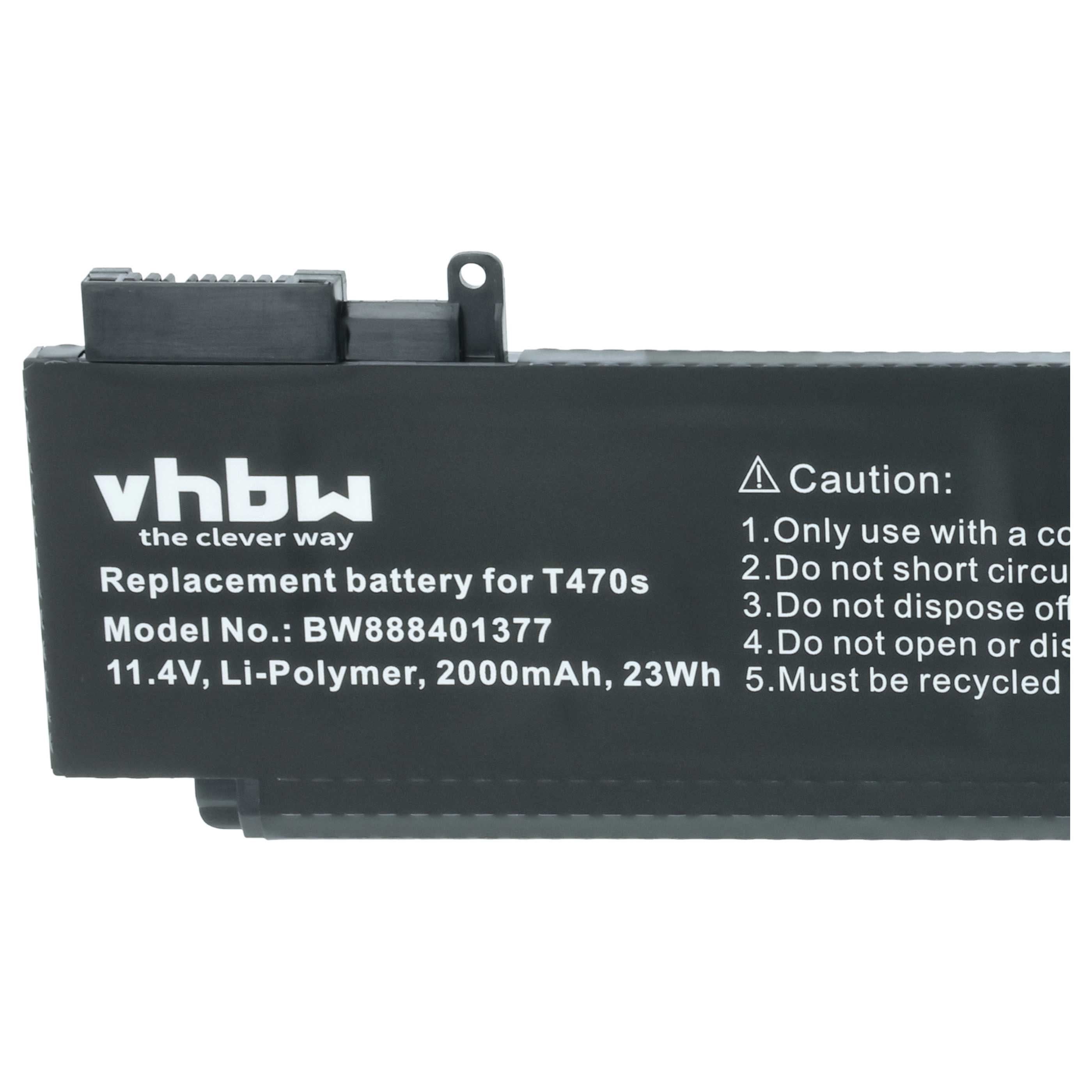 Batteria sostituisce Lenovo 00HW022, SB1046F46461, 00HW023, 00HW036 per notebook - 2000mAh 11,4V Li-Poly