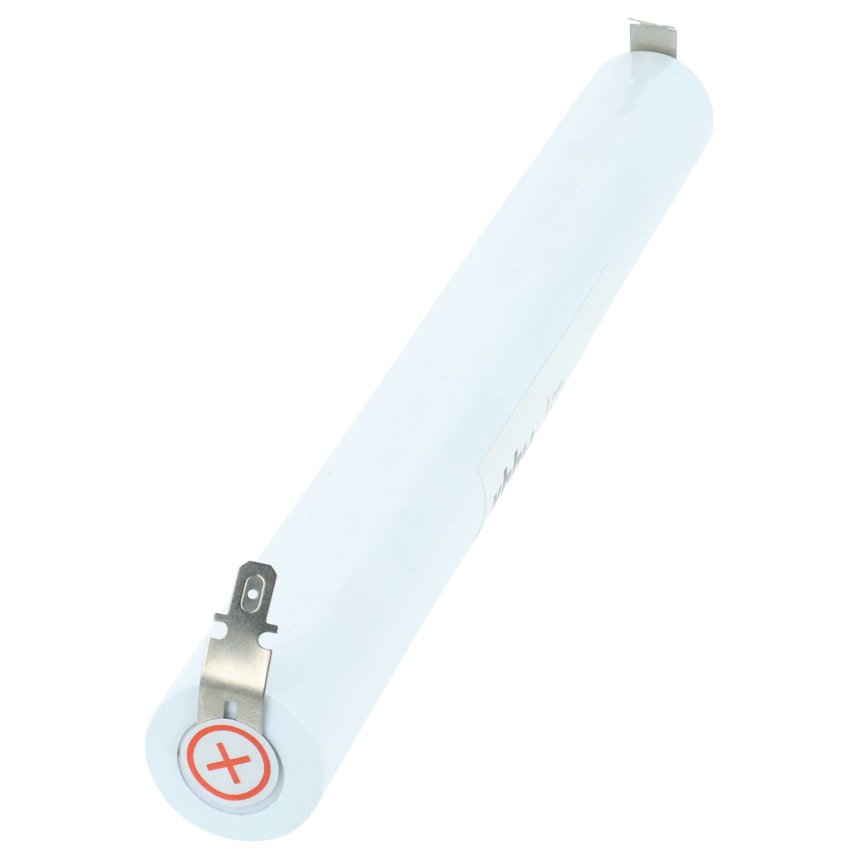 2x Batteries remplace NX MGN9021, 5xSC ST4 HT 6V pour éclairage de secours Beghelli - 2000mAh 6V NiCd