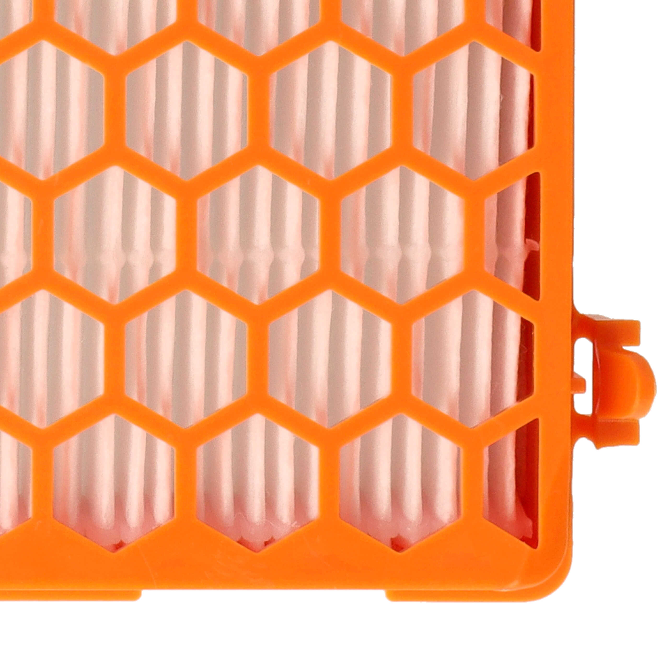 Filtro sostituisce Thomas 787251 per aspirapolvere - filtro HEPA, arancione / bianco