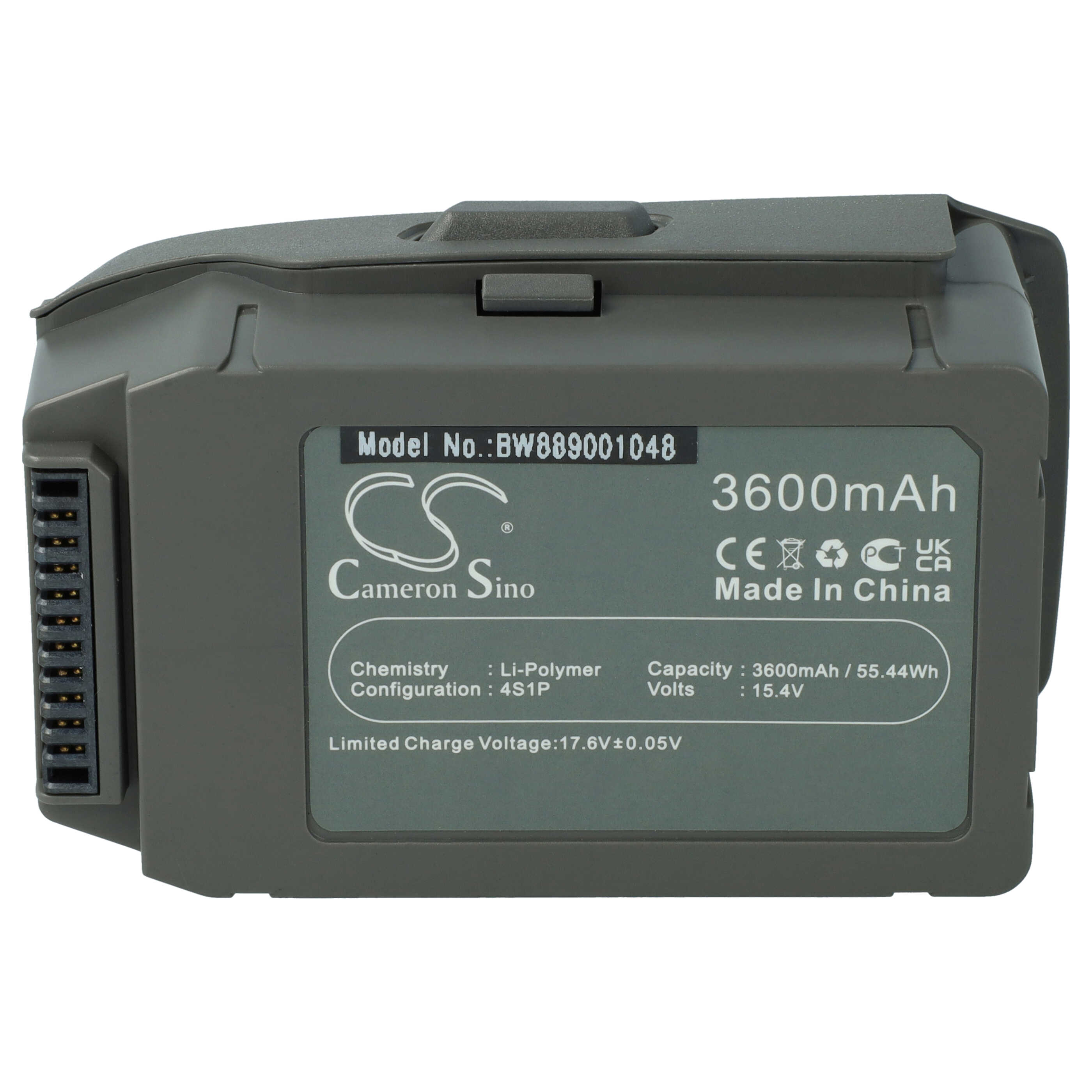 Batteria per drone quadri e multicottero sostituisce DJI CP.MA.00000038.01/76573 - 3600mAh 15,4V Li-Poly