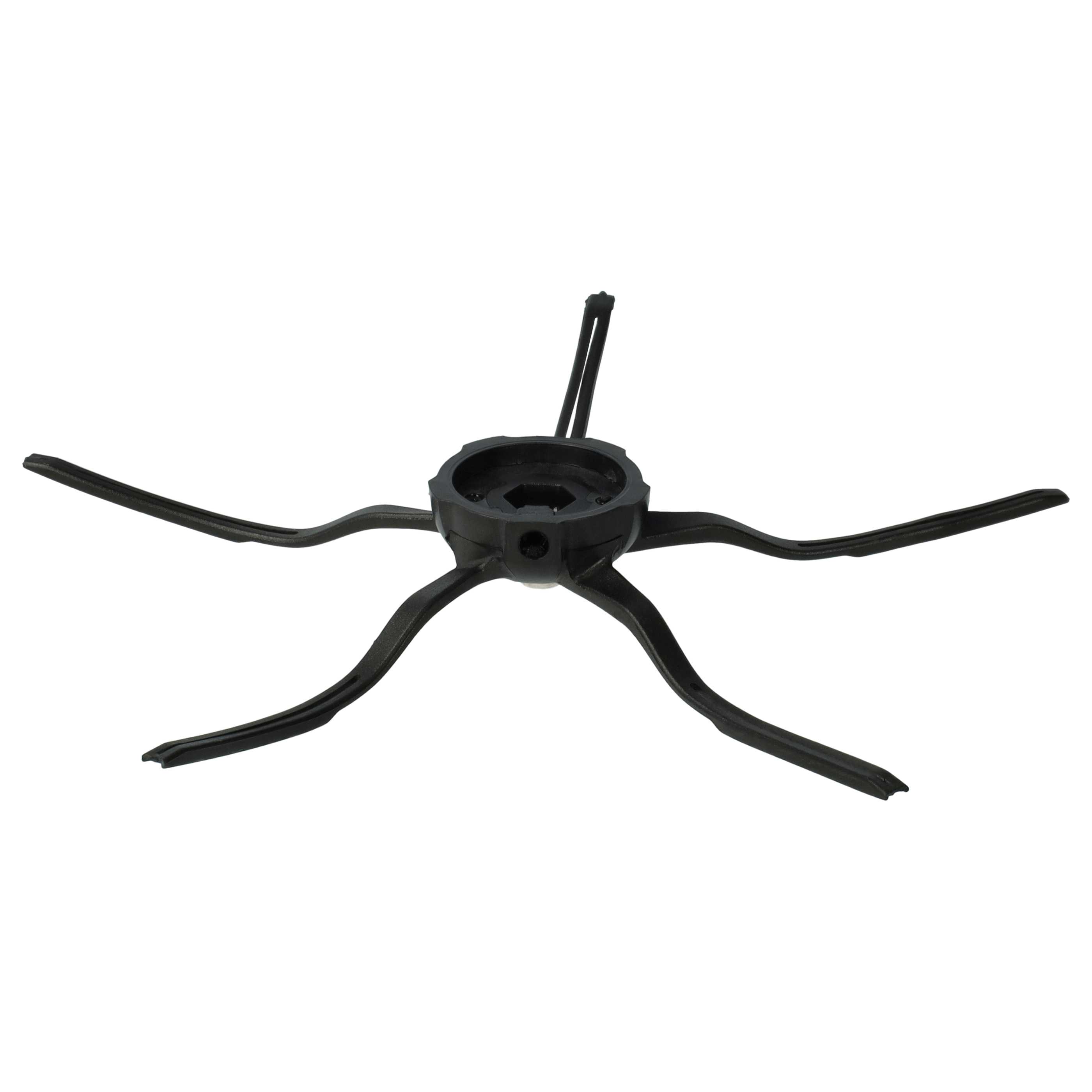 2x Side Brush suitable for Xiaowa, Roborock, Mi S5 Max Robot Vacuum Cleaner etc. - 5-armed, black