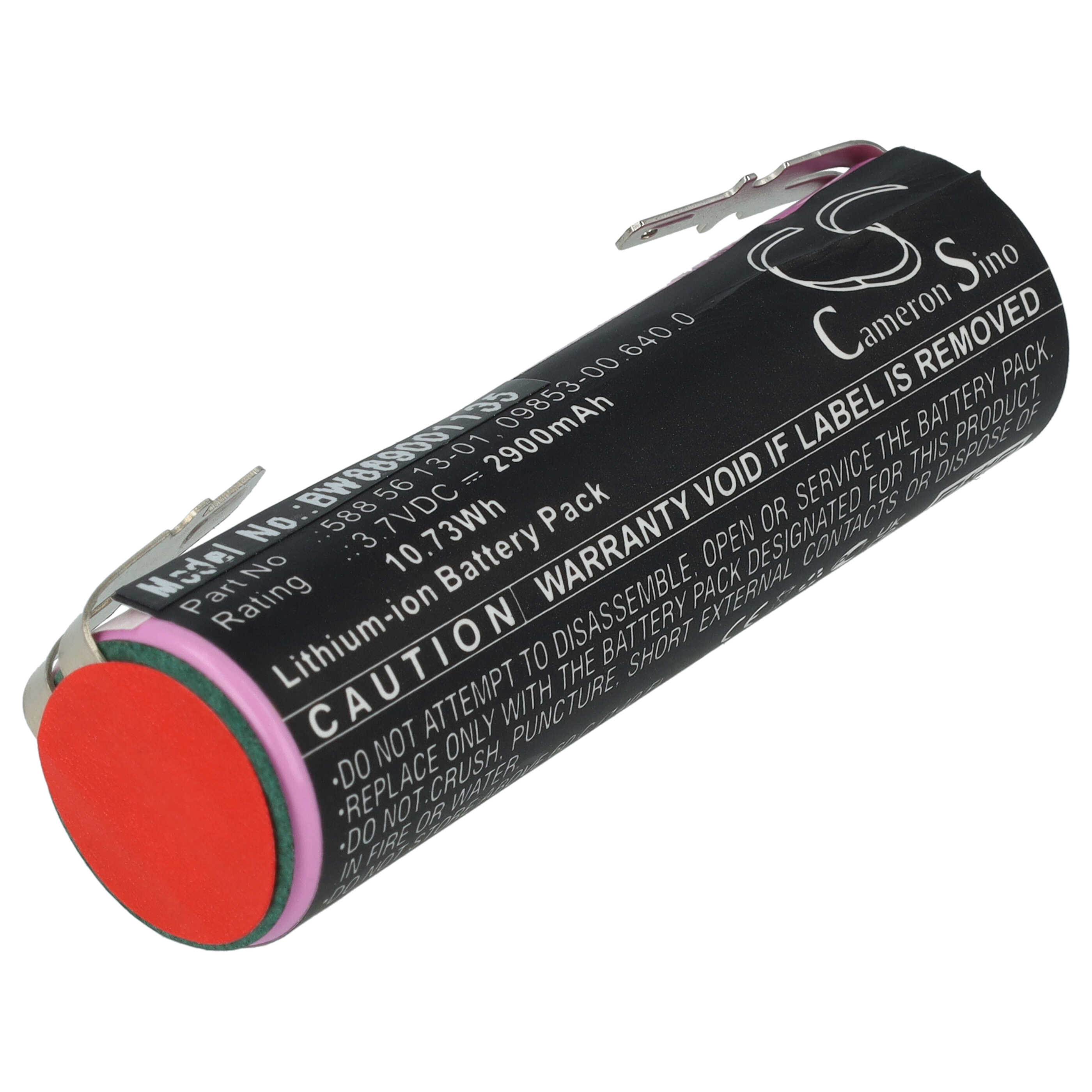 Battery replaces Gardena 09853-00.640.0, 588 56 13-01 - 2900 mAh 3.7 V Li-Ion