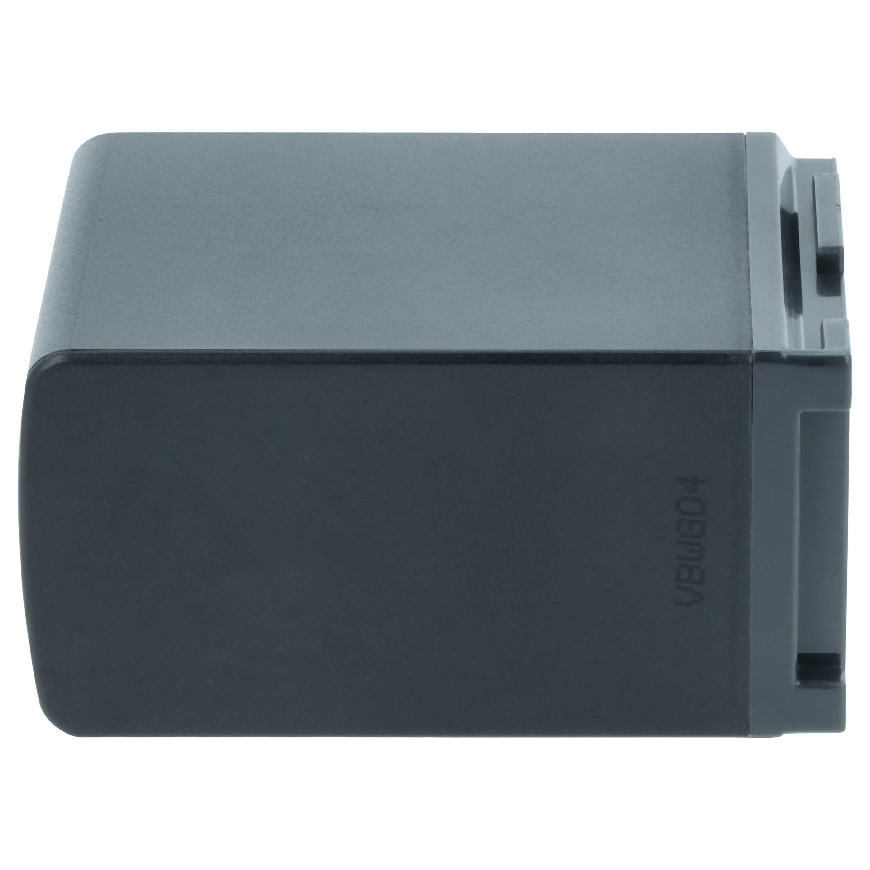 Videocamera Battery replaces Canon BP-828, 2740B002, BP-827 - 2400 mAh 7.2 V Li-Ion