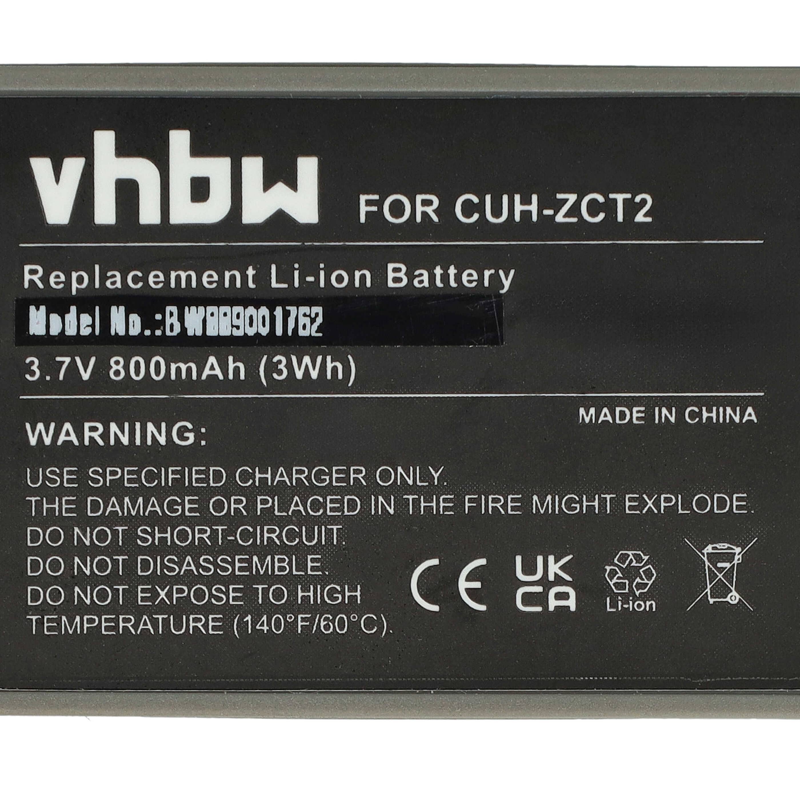 Gamer Joypad Battery replaces Sony KCR1410, LIP1522 - 800 mAh 3.7 V Li-Ion