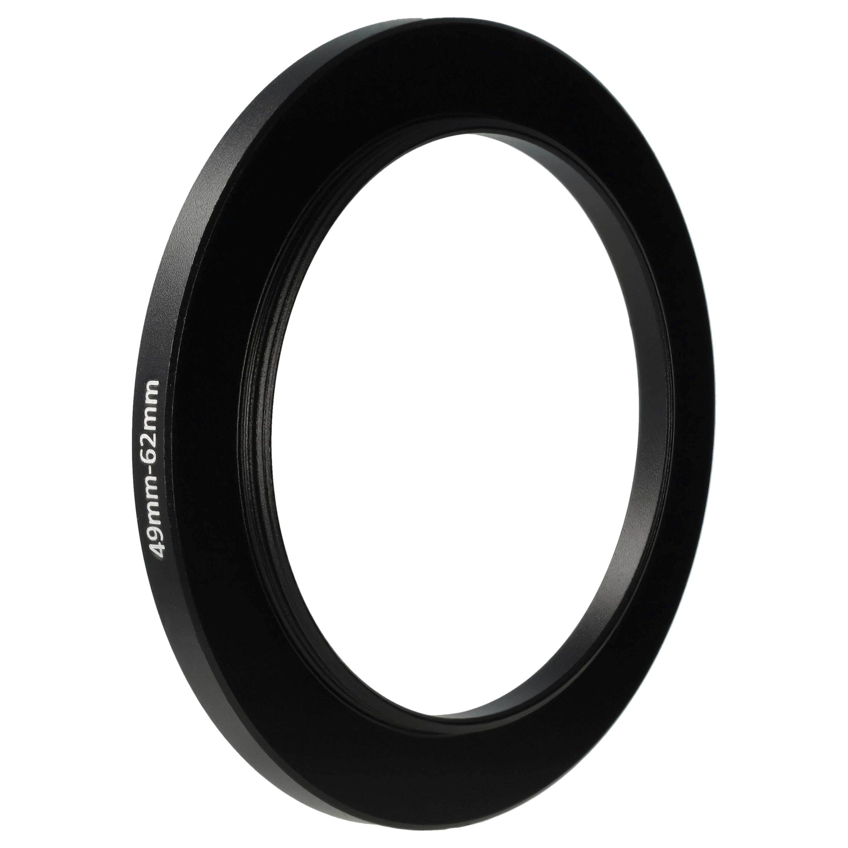 Step-Up-Ring Adapter 49 mm auf 62 mm passend für diverse Kamera-Objektive - Filteradapter
