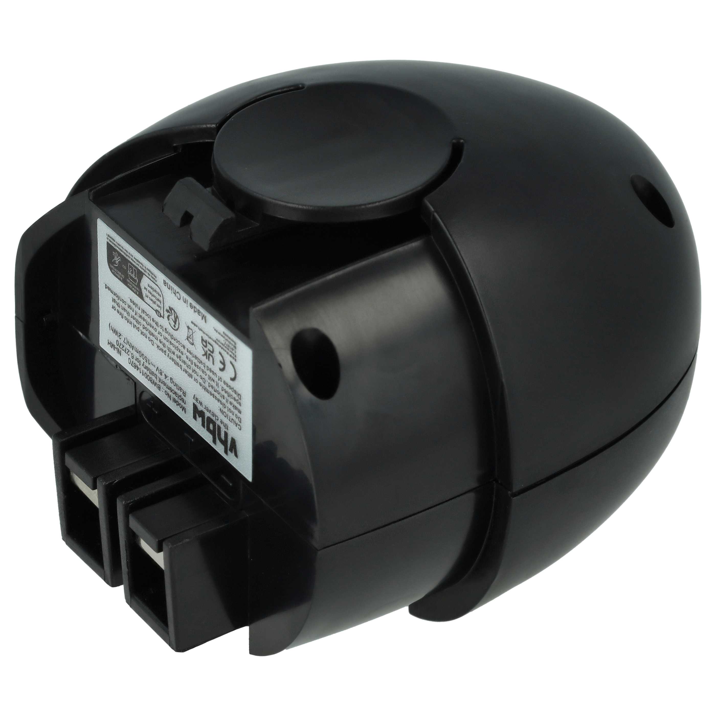 Batteria sostituisce Metabo 6.27270, 6.27271, 6.27273, 6.31858, 60005952 per attrezzo Würth - 1,5Ah 4,8V NiMH