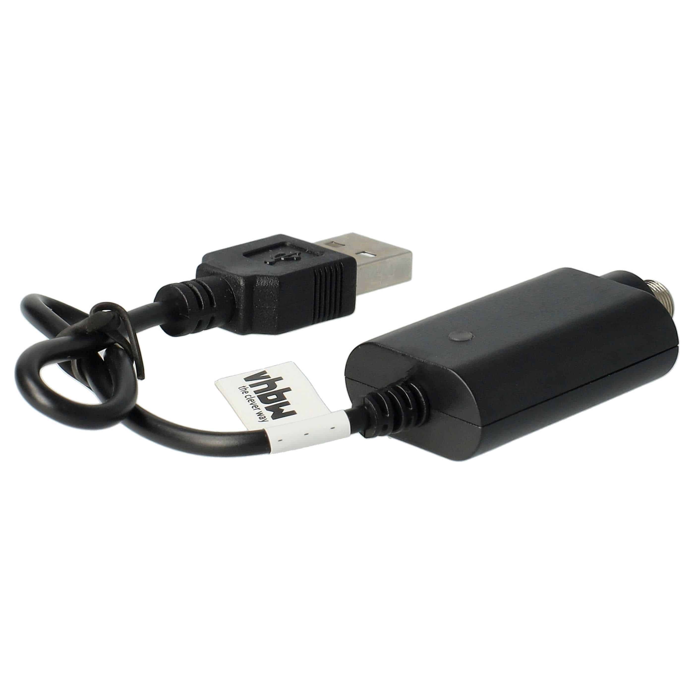 vhbw Chargeur USB cigarettes électroniques, e-chicha avec connecteur