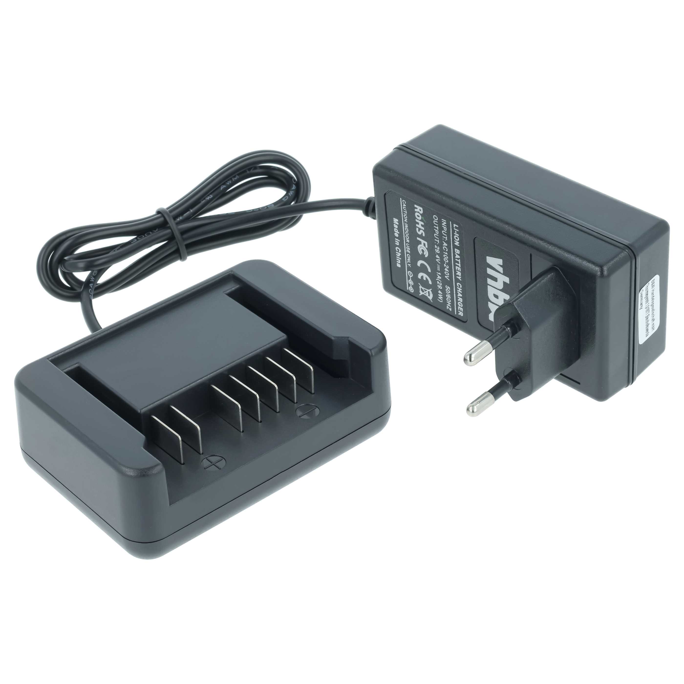 Charger suitable for Hitachi DH 25DAL, DH 25DL Power Tool Batteries - Li-Ion, 1.0A