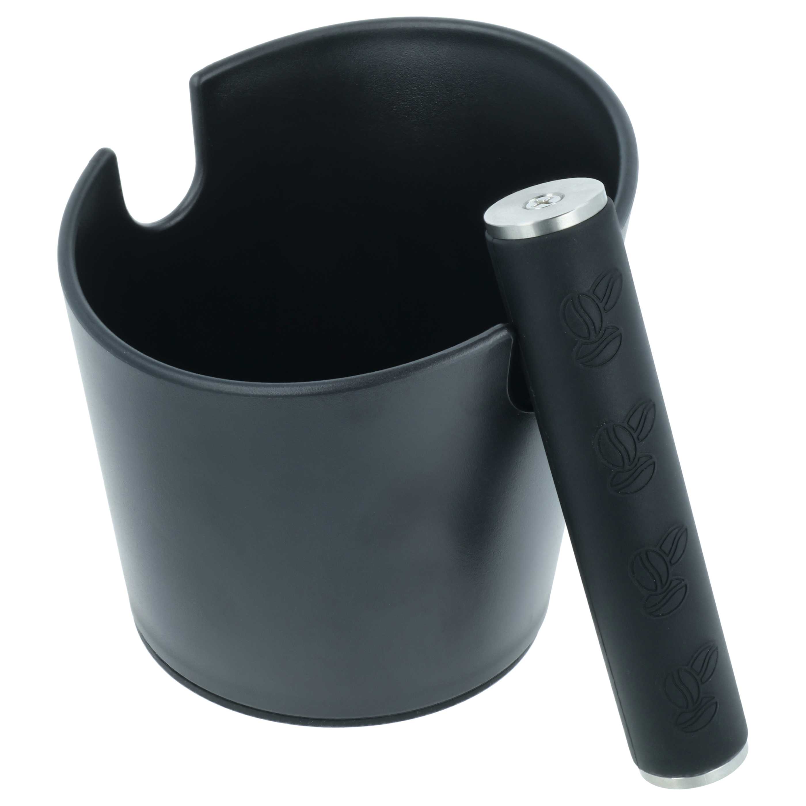 Drip Tray for Filter Holder - Knock Box suitable for Espresso Coffee Machine, Dishwasher Safe, Black