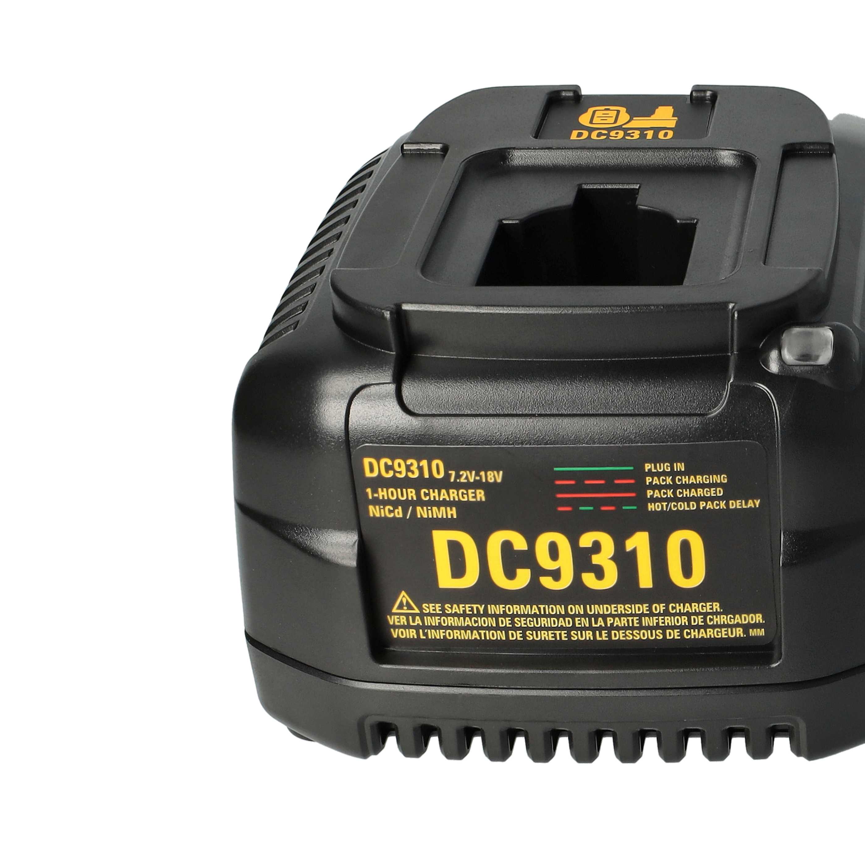 Cargador reemplaza Dewalt DC9310 para la batería de tus herramientas Dewalt - 21 V / 2 A