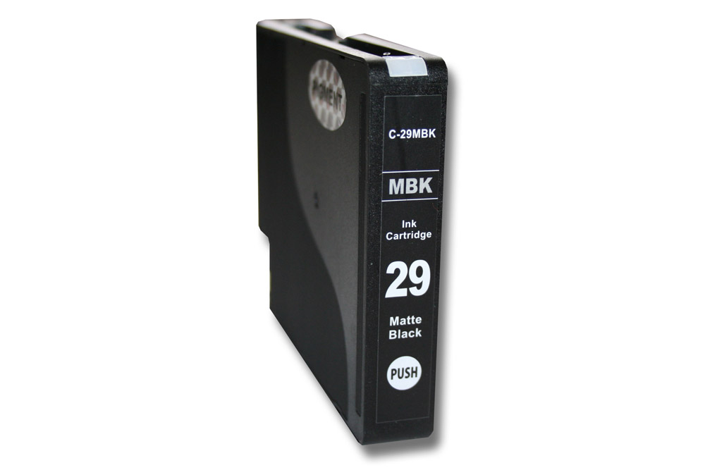 Ink Cartridge as Exchange for Canon PGI-29MBK for Canon Printer - Matt-Black 38 ml + Chip