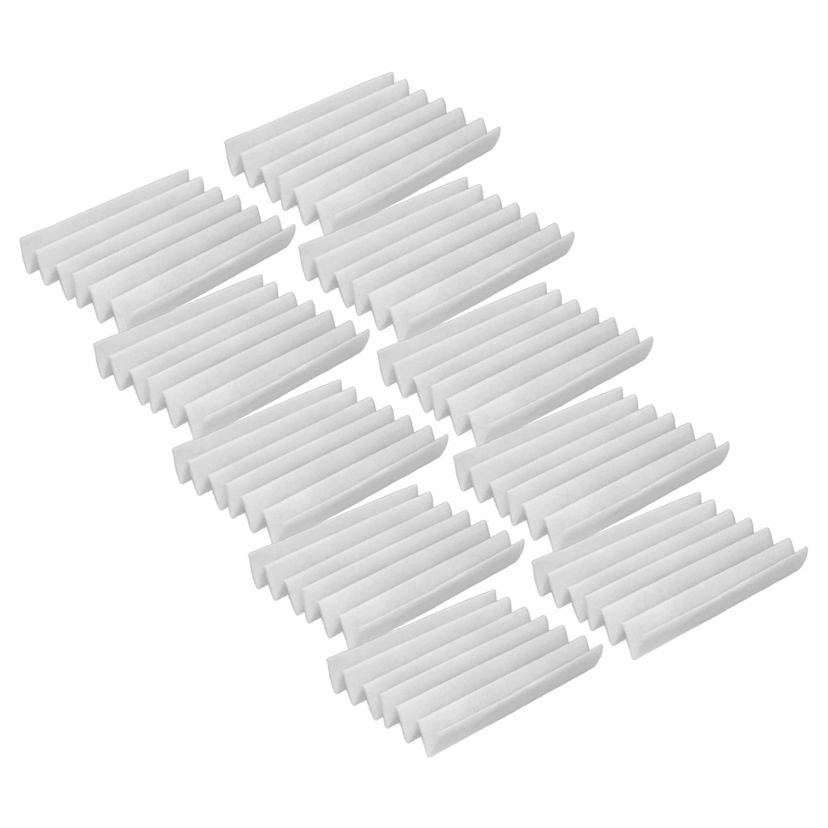 10x Pre Filter, Filter Mat replaces Dustcontrol 42690 Air Purifier - microfleece