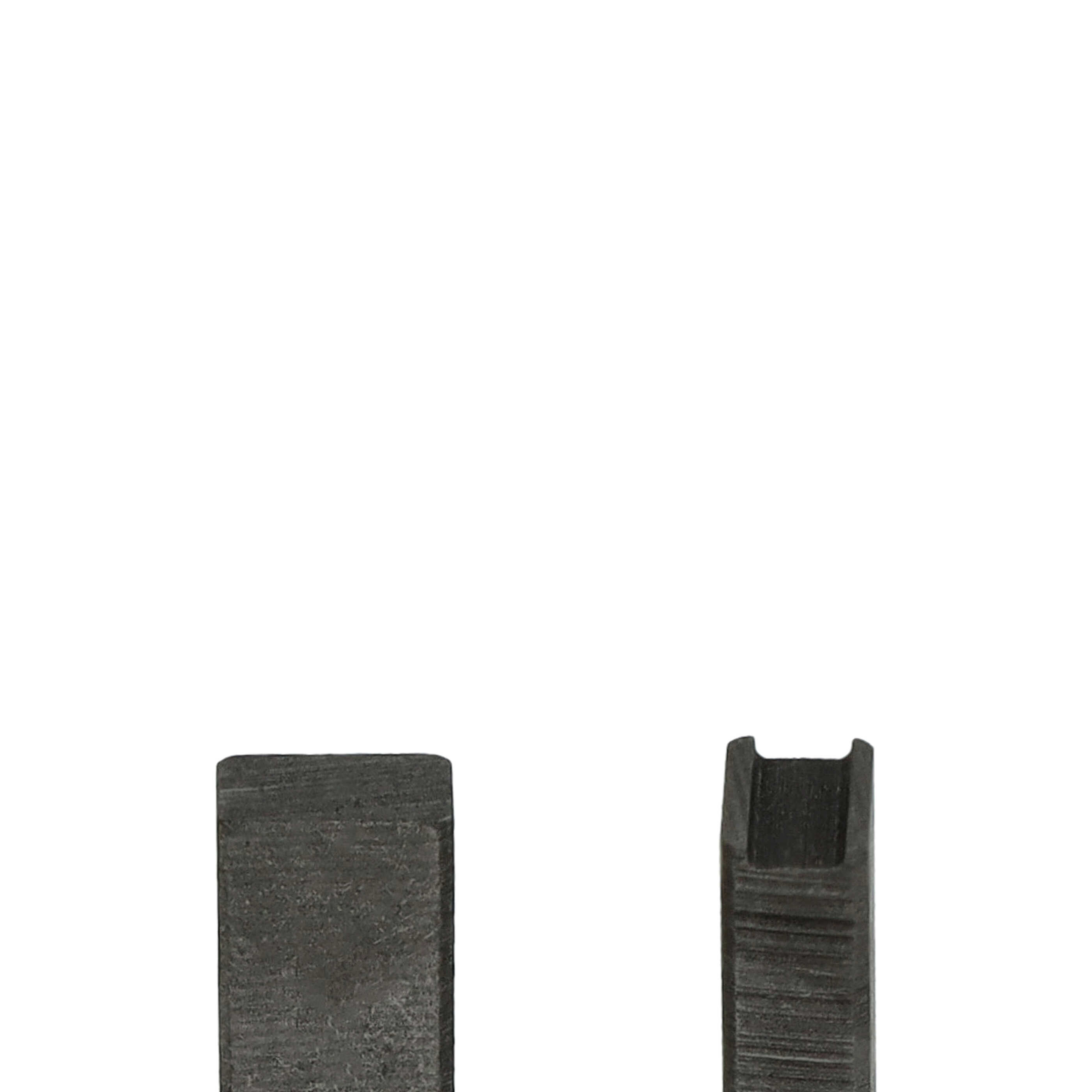 2x Szczotka węglowa do elektronarzędzi Menzer 139394 TBS 225 AV - EU 230V + sprężyna, 16 x 7,9 x 4,9 mm