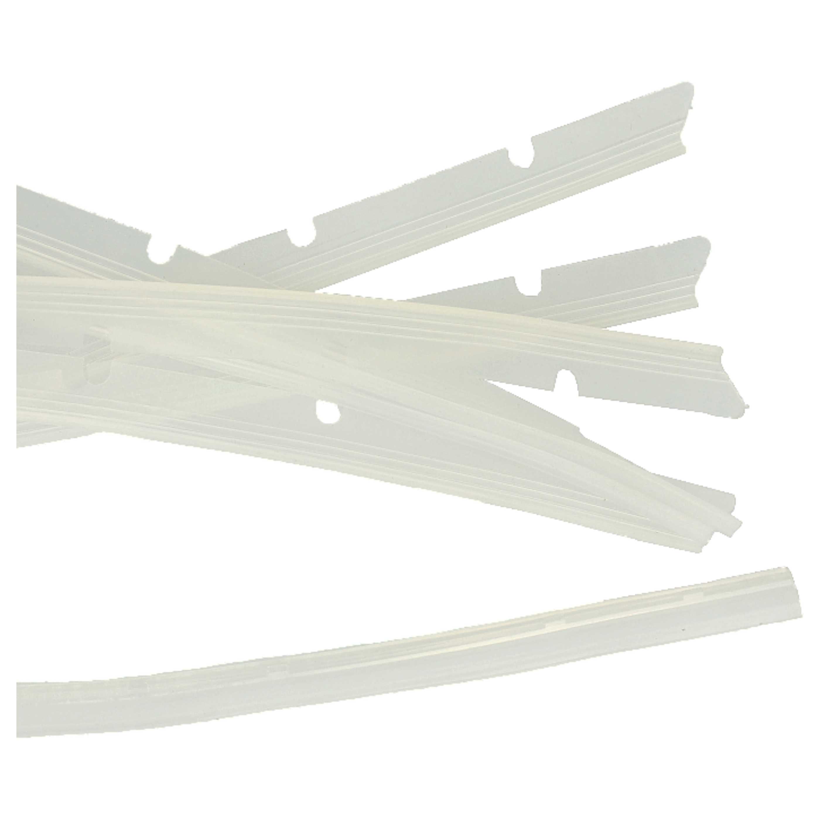 6x Languettes pour aspirateur robot Neato Botvac 70E, 75, 85, 80 - avec lamelles et racleur