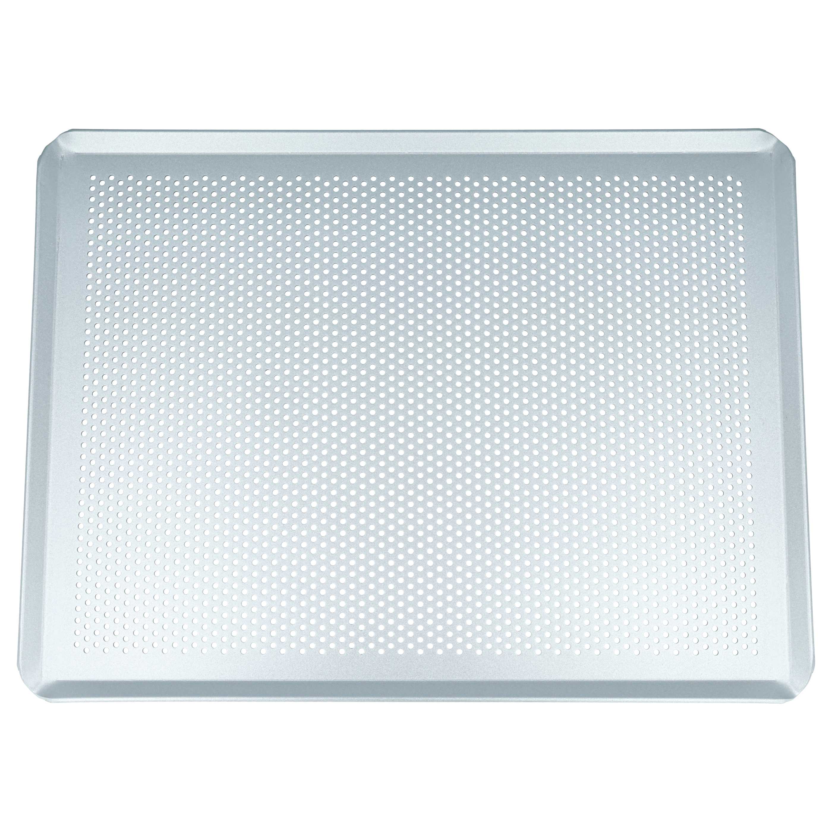 Bandeja de horno universal para hornos - 40 x 30 x 1 cm plata, perforado