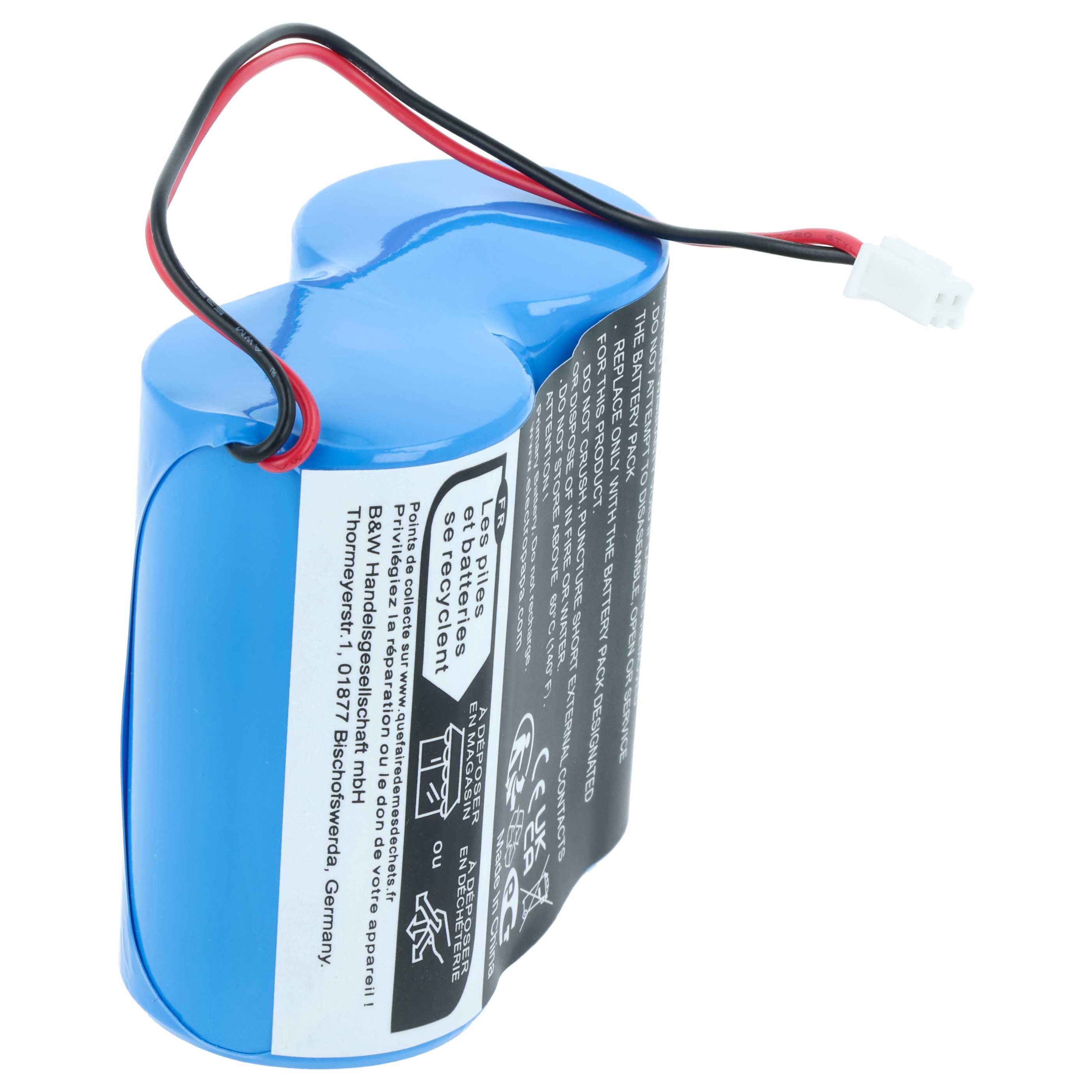 5x Batería reemplaza Siemens E-1574 para dispositivo medición (27000 mAh, 3,6 V, Li-MnO2)
