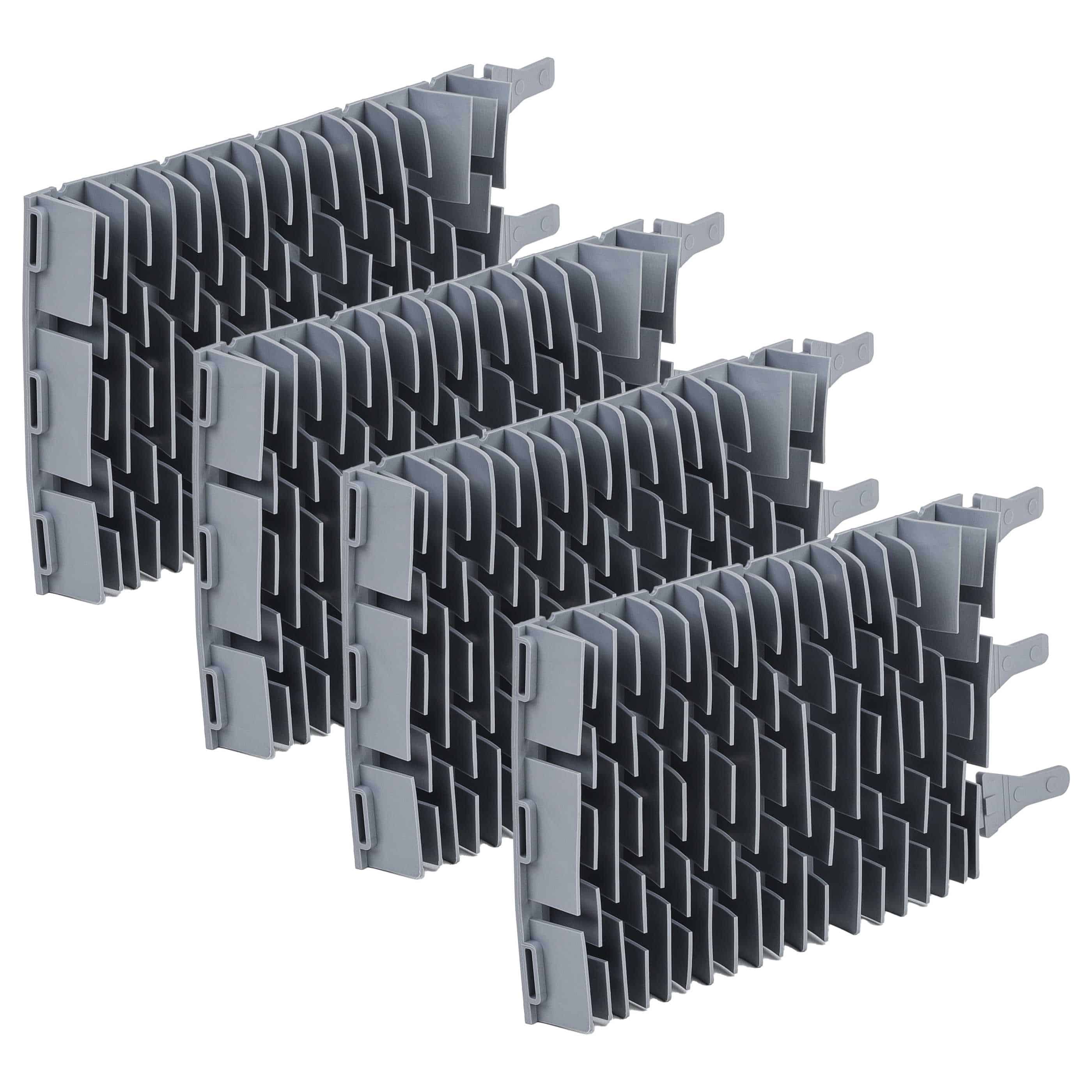 4x Brosse remplace Zodiac R0962800 pour robot de piscine, aspirateur Zodiac
