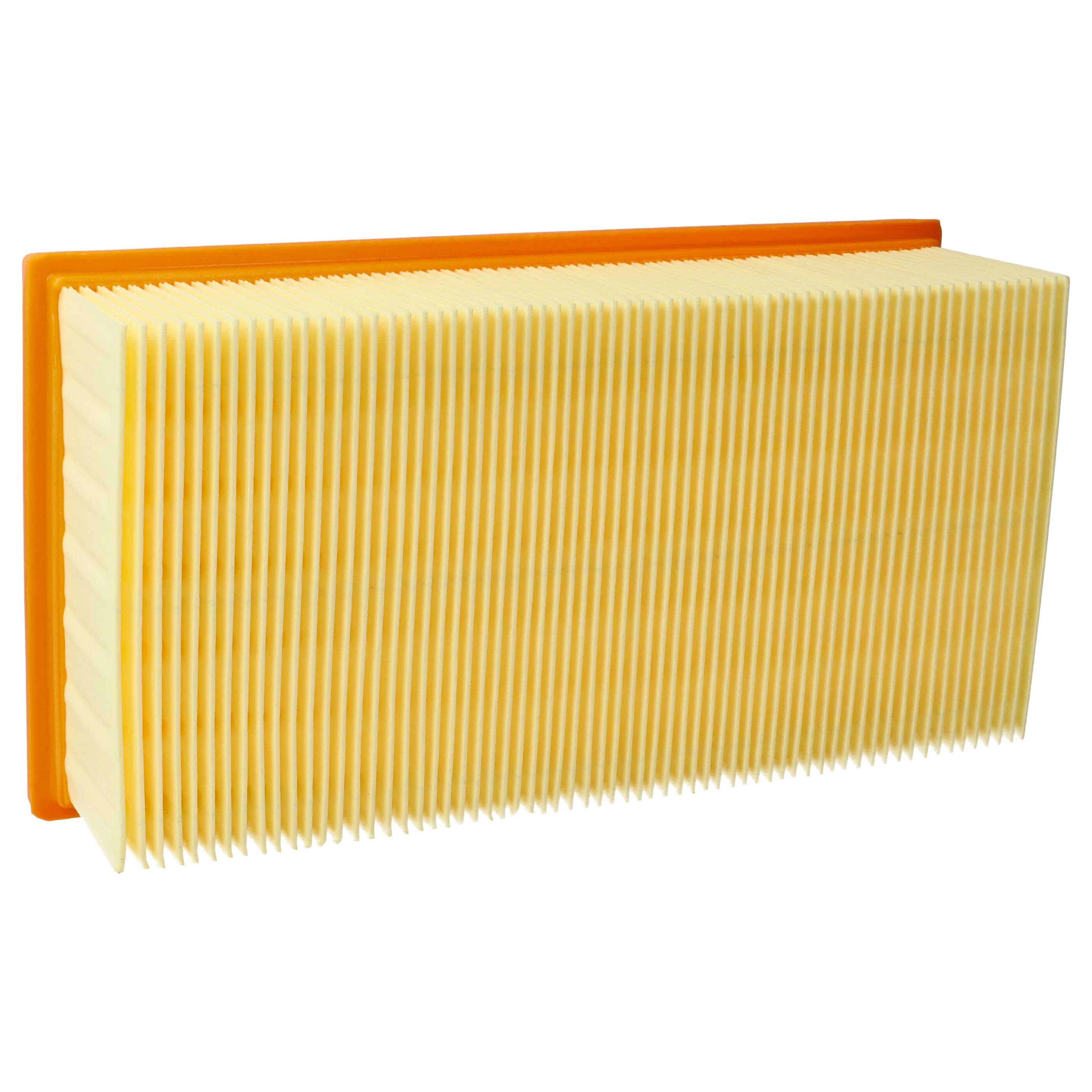 1x flat pleated filter replaces Festool 452923, 500558 for Kränzle Vacuum Cleaner