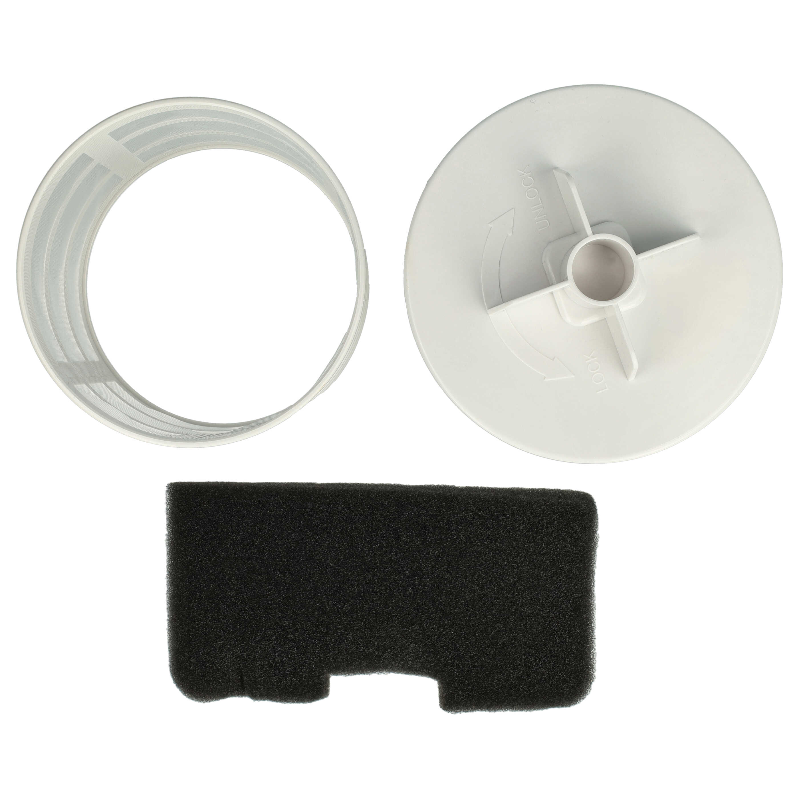 Filter Set replaces Hoover 35601328, U66 for Hoover Vacuum Cleaner - 2 pcs