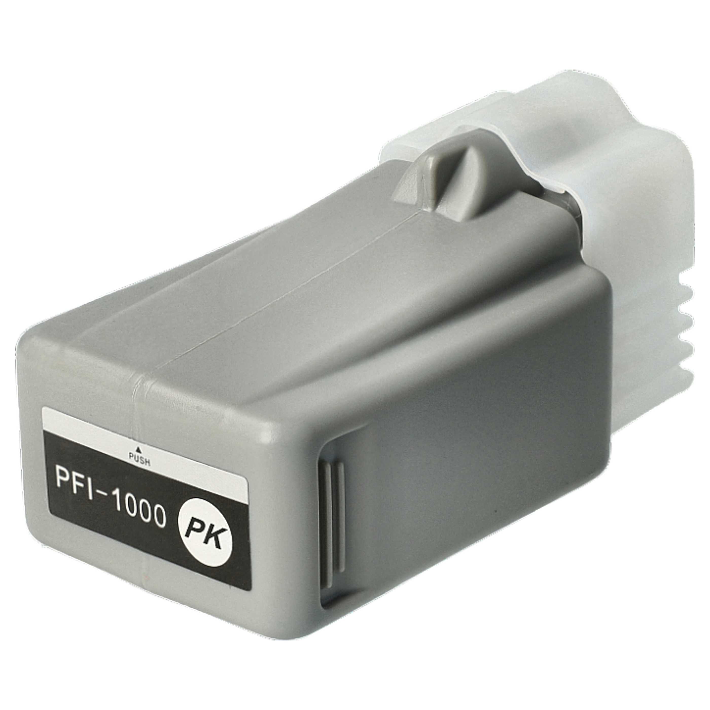 Ink Cartridge as Exchange for Canon PFI-1000PBK, PFI-1000 PBK for Canon Printer - Photo-Black 80 ml + Chip