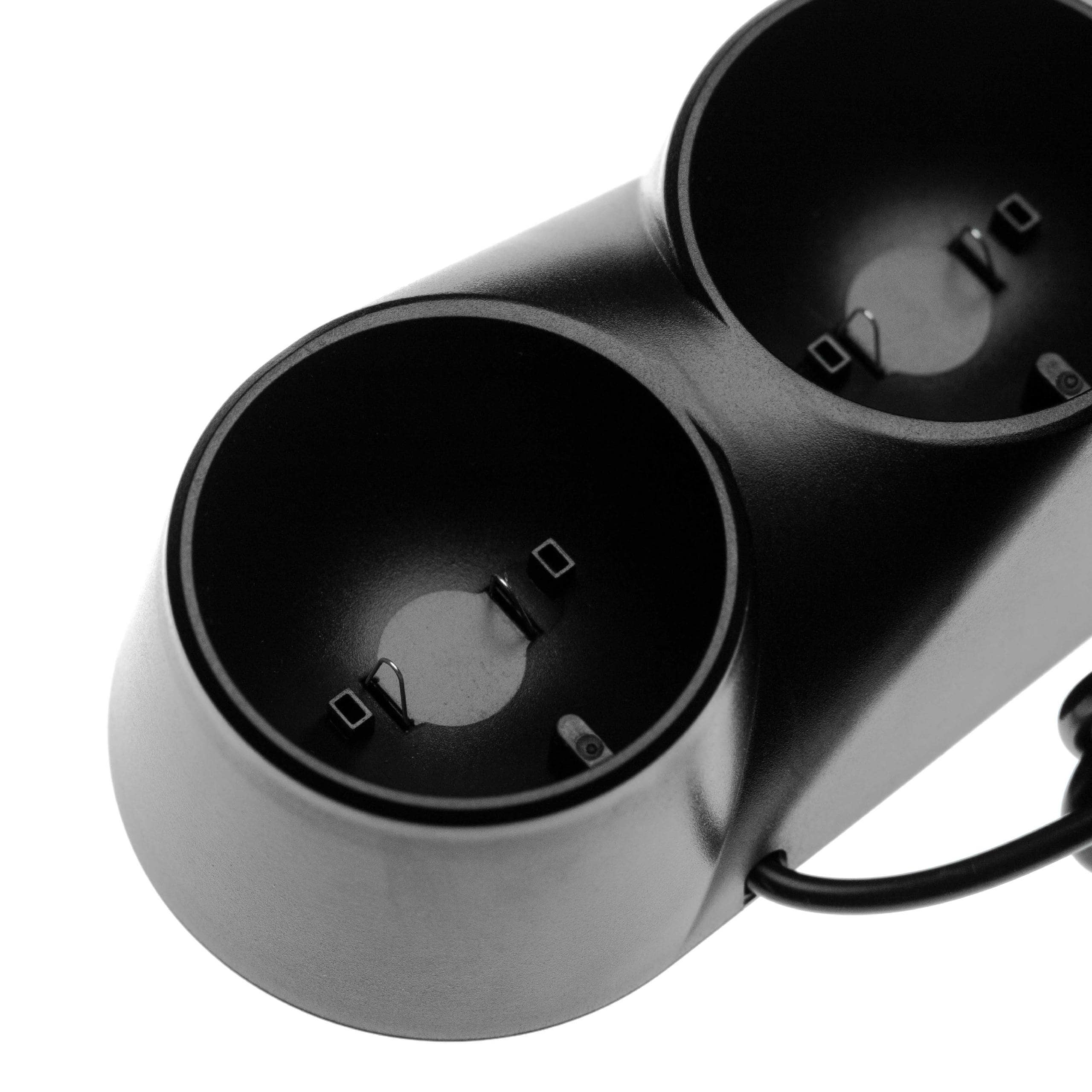 Dual-Ladestation passend für Sony PlayStation 4 VR Move Motion Controller - Ladeschale + Ladekabel