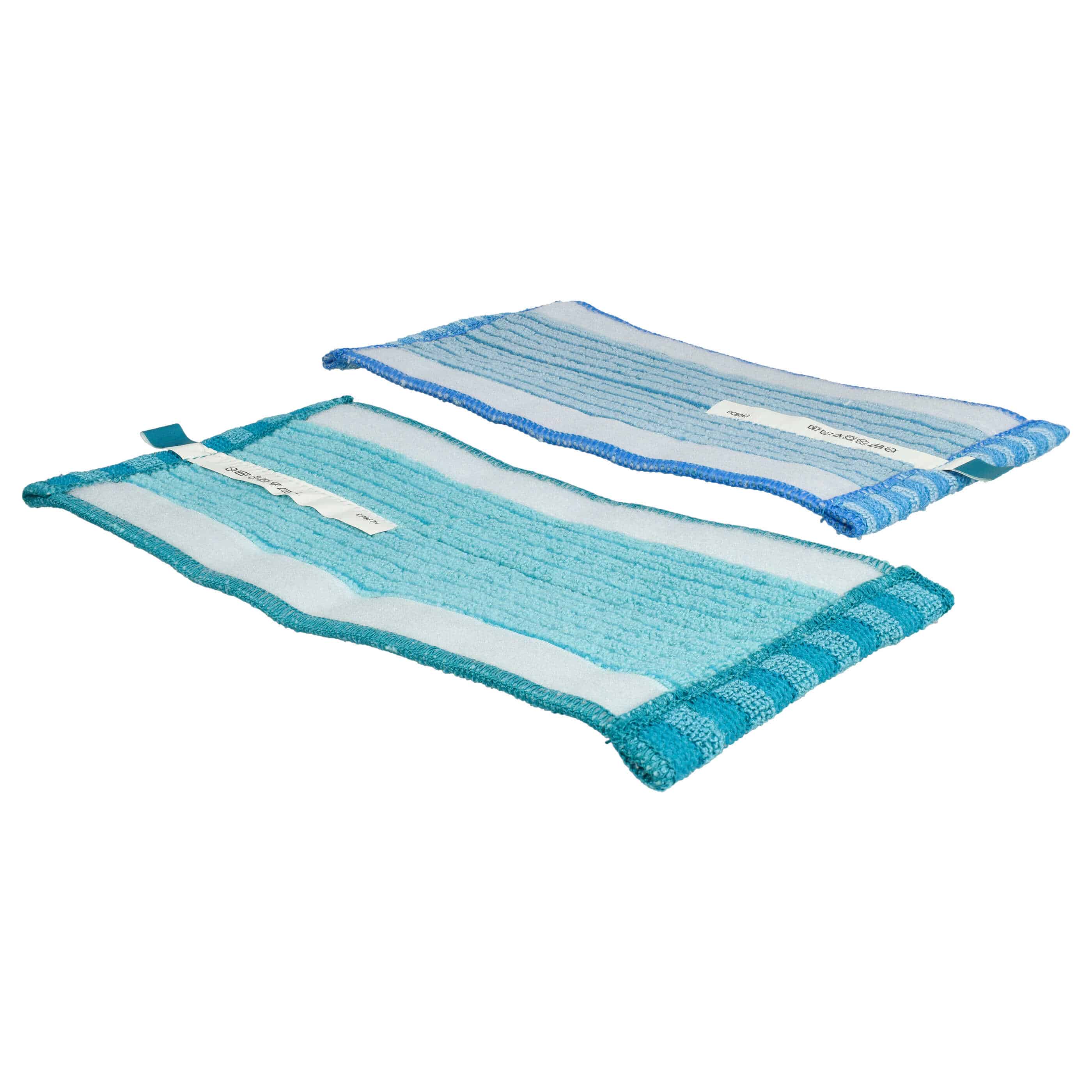 Cleaning Cloth Set (4 Part) replaces Philips XV1700/01, 432200494312 for Cordless Vacuum Cleaner - microfibre
