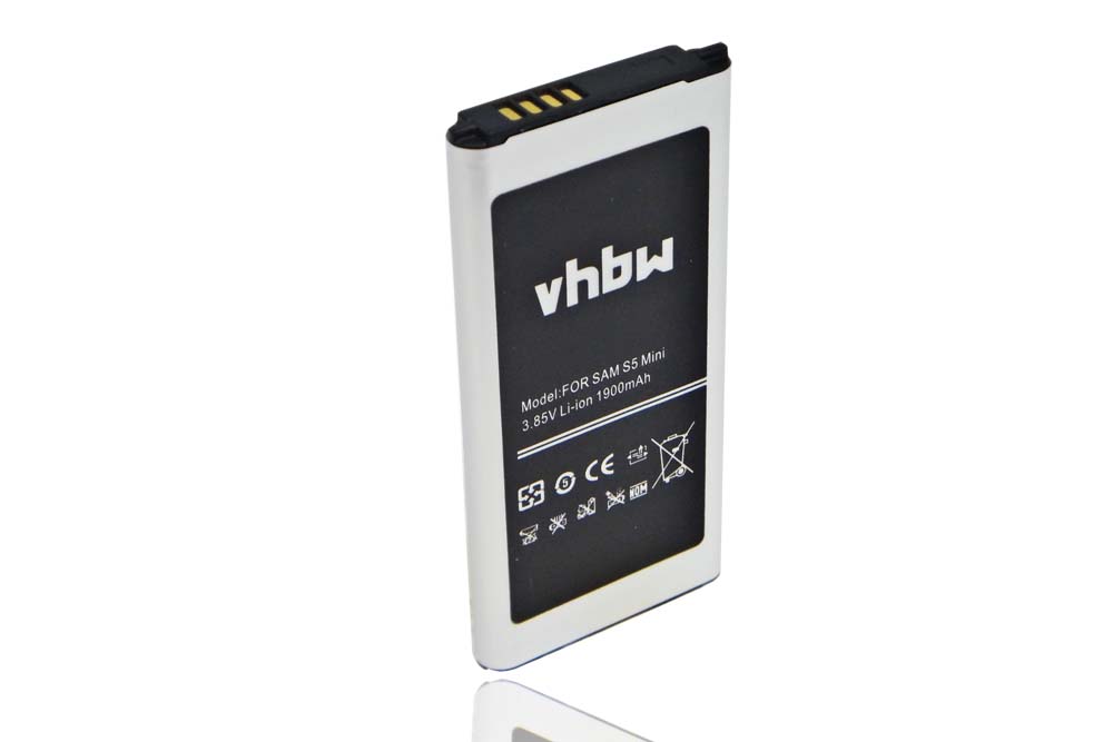 Batterie remplace Samsung EB-BG8000BBE pour téléphone portable - 1900mAh, 3,85V, Li-ion