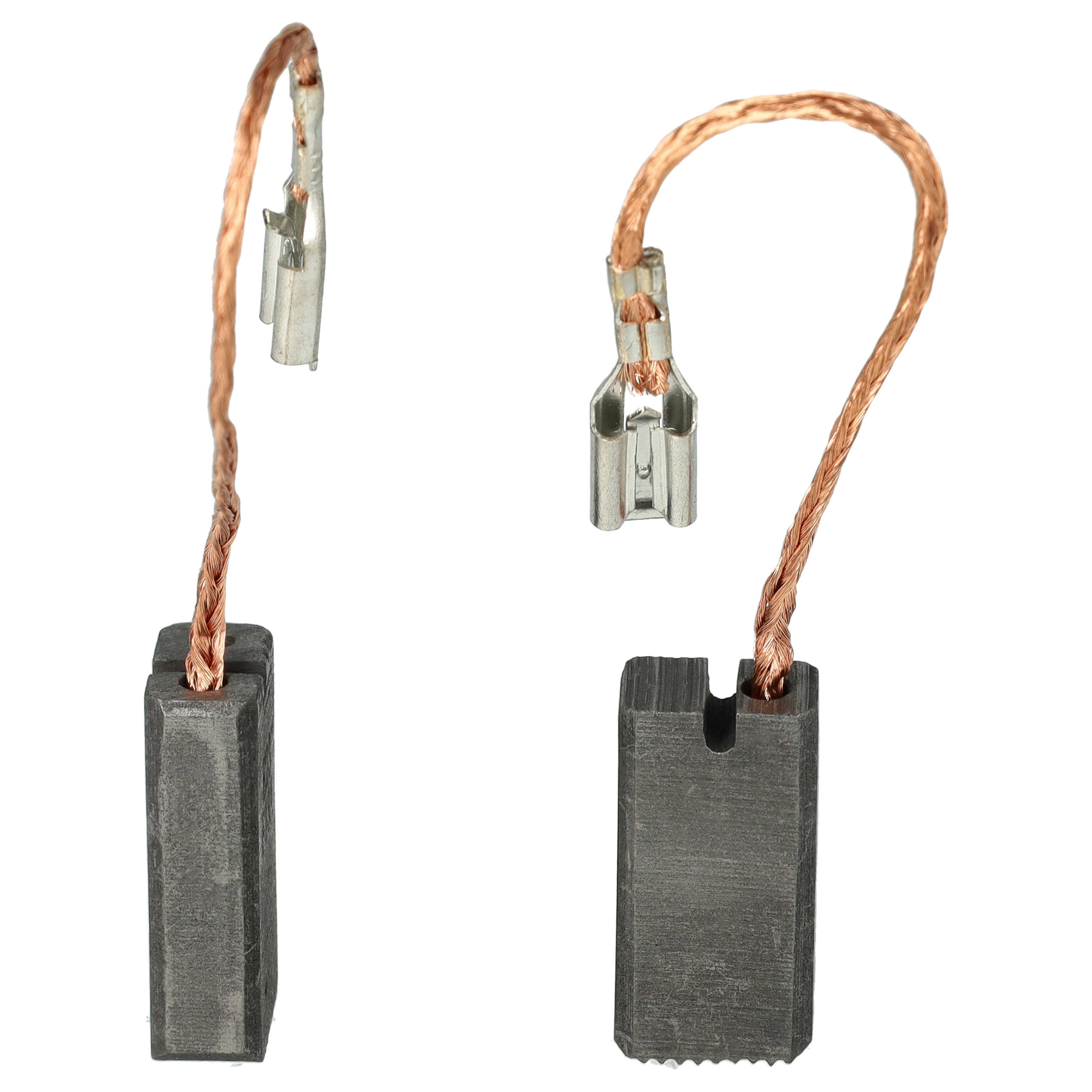 2x Szczotka węglowa zam. Stihl 1209 600 2702 + płaska wsuwka, 22,3 x 11 x 6,1 mm