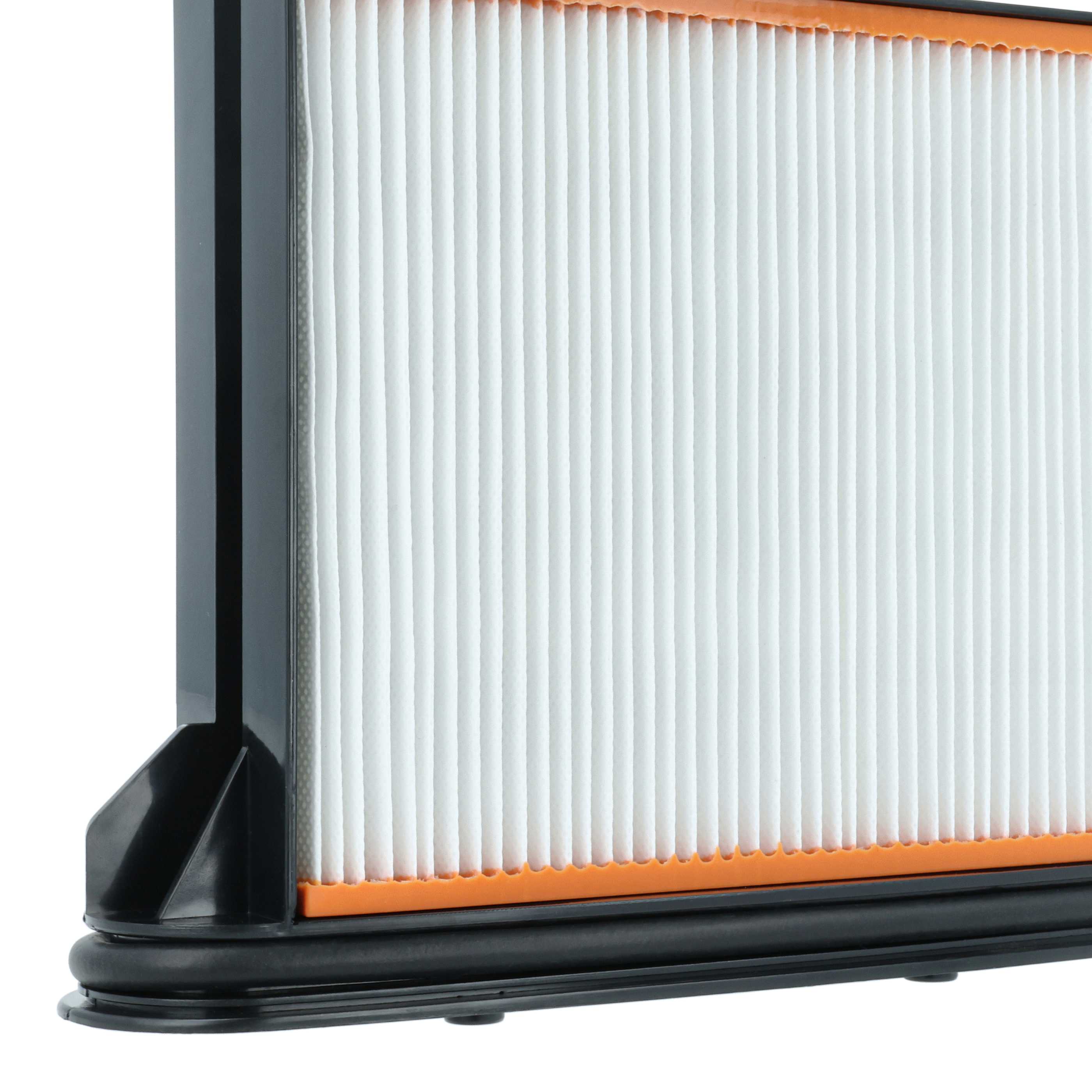 5x flat pleated filter replaces Bosch 1609203C34 for Bosch Vacuum Cleaner