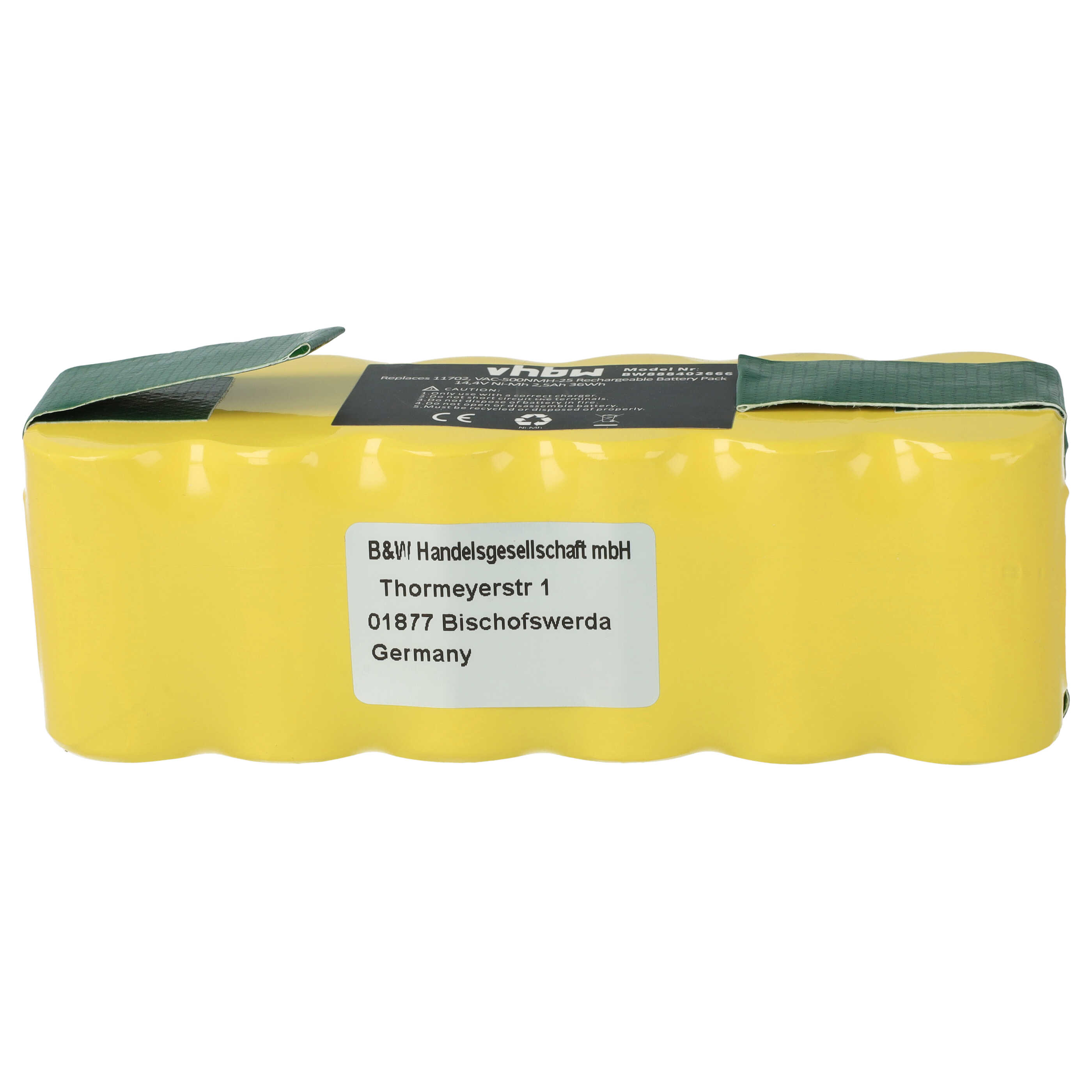 Battery Replacement for 80501e, 80601, 11702, 68939, 80501, 855714, 4419696 for - 2500mAh, 14.4V, NiMH
