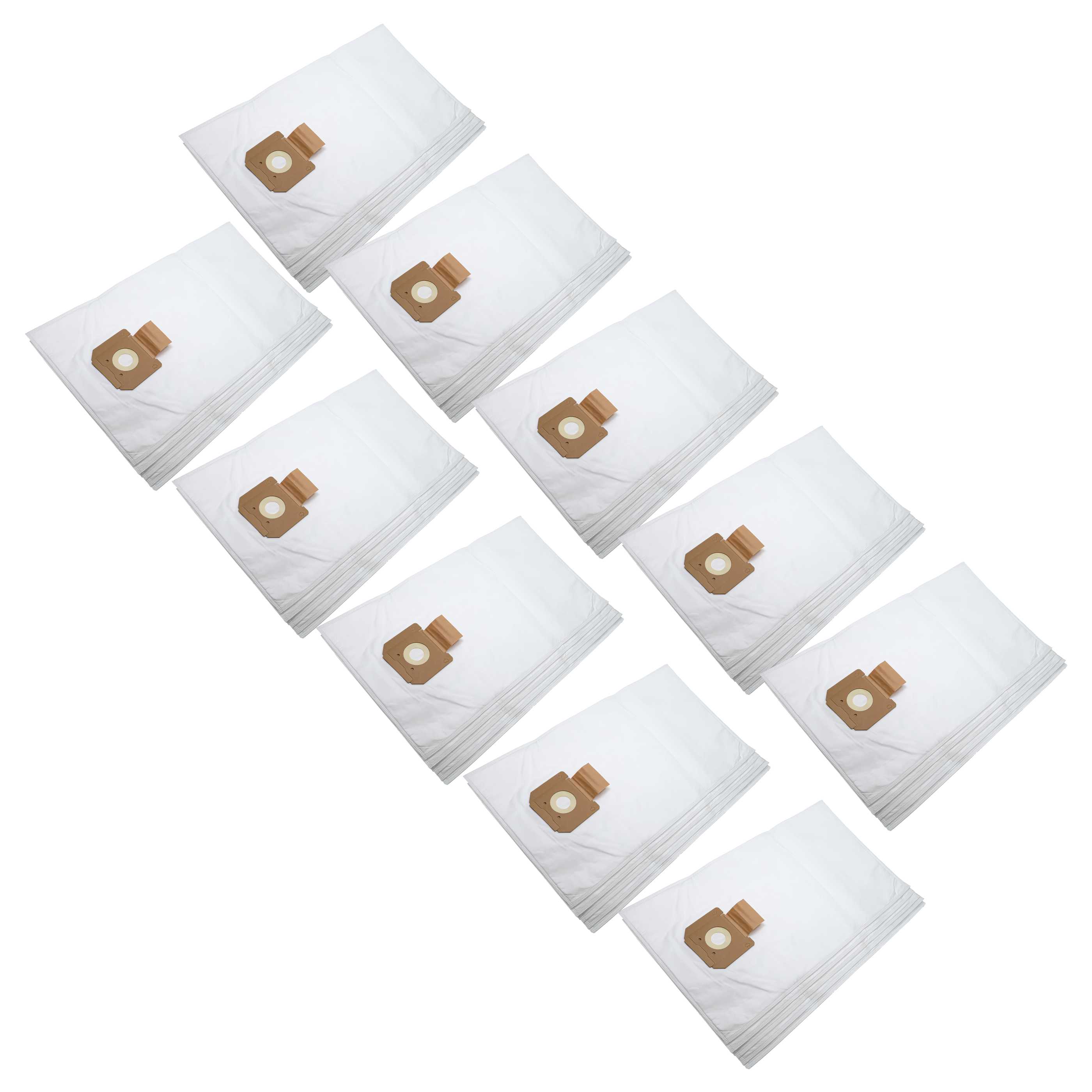50x Sac remplace Bosch 2607432038 pour aspirateur Bosch - microfibre non tissée
