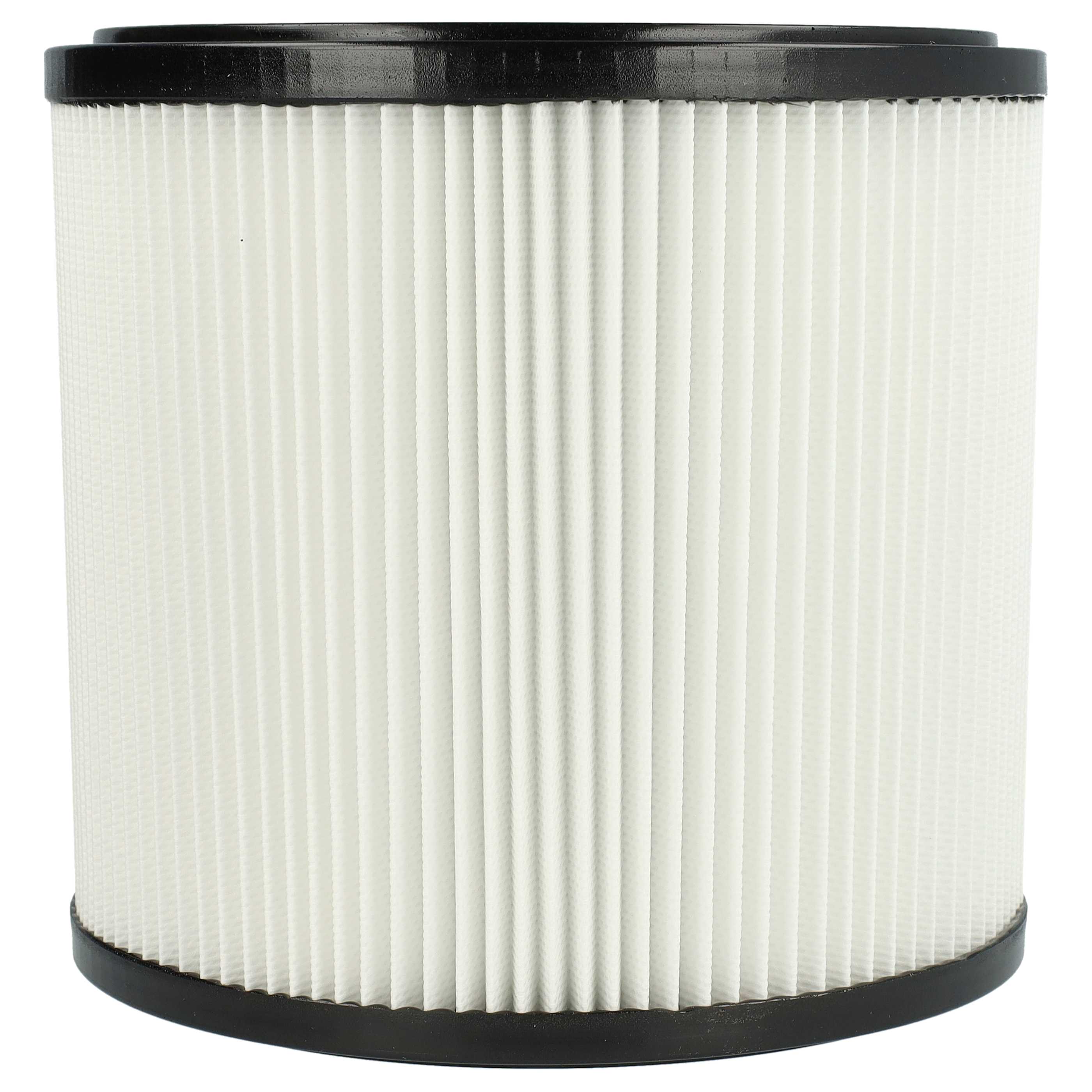 2x Filtercartridge filter replaces Starmix 413525, 4011240413525 for Starmix Vacuum Cleaner, black / white