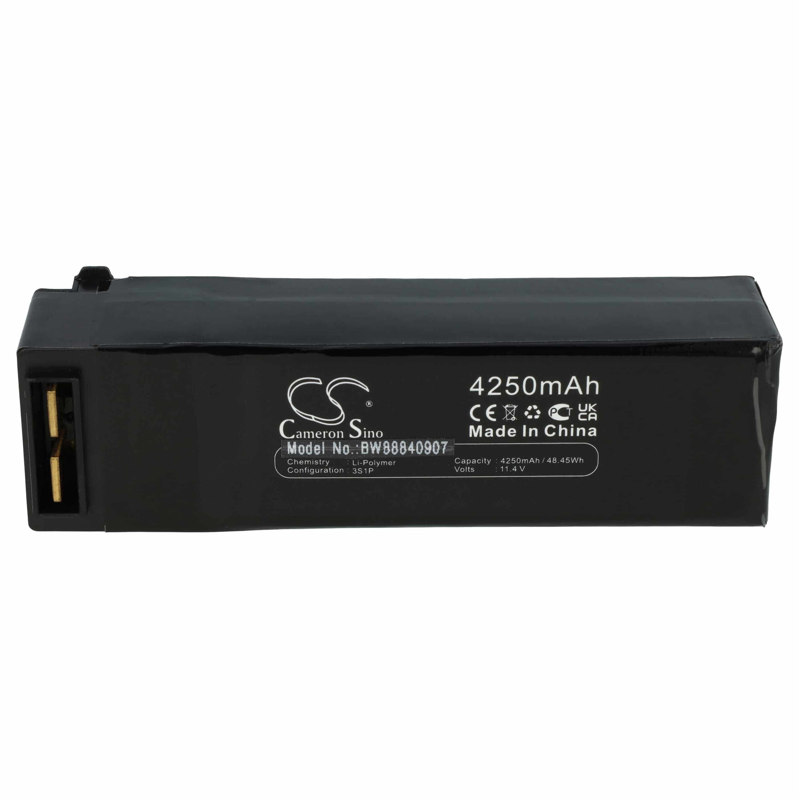 Batterie remplace SwellPro CDC01 0004 pour drone SwellPro- 4250mAh 11,4V Li-polymère
