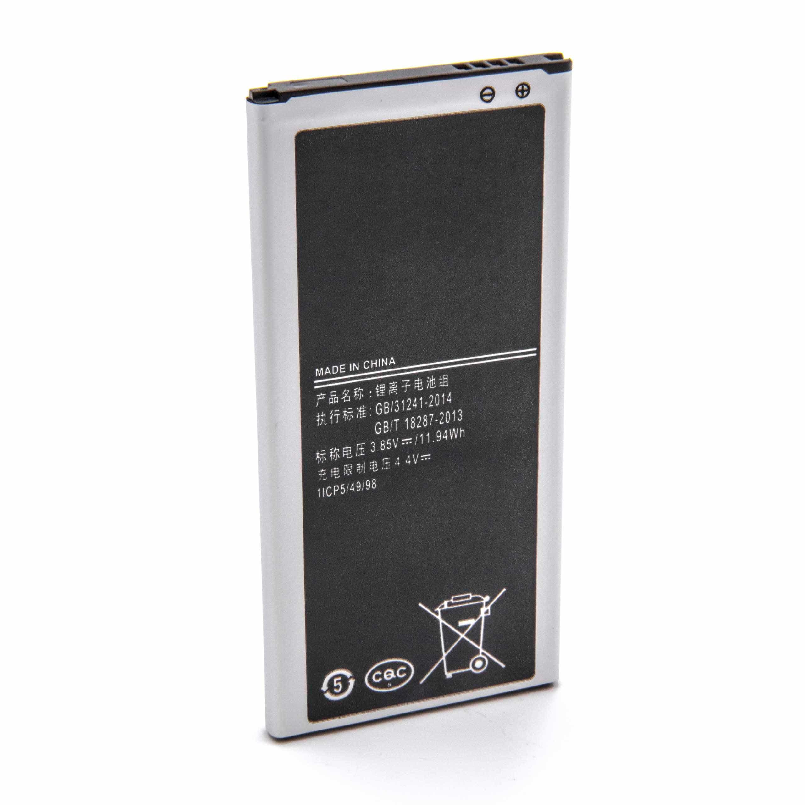 Mobile Phone Battery Replacement for Samsung GH43-04601A, EB-BJ510CBC, EB-BJ510CBE - 3000mAh 3.85V Li-ion