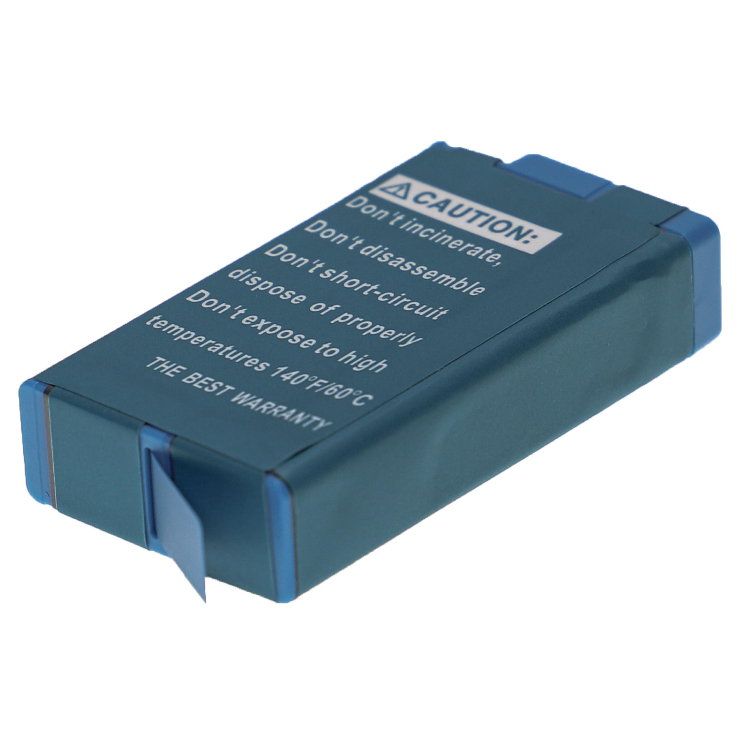 Batterie remplace GoPro 601-26762-000, SPCC1B pour caméscope - 1400mAh 3,85V Li-ion
