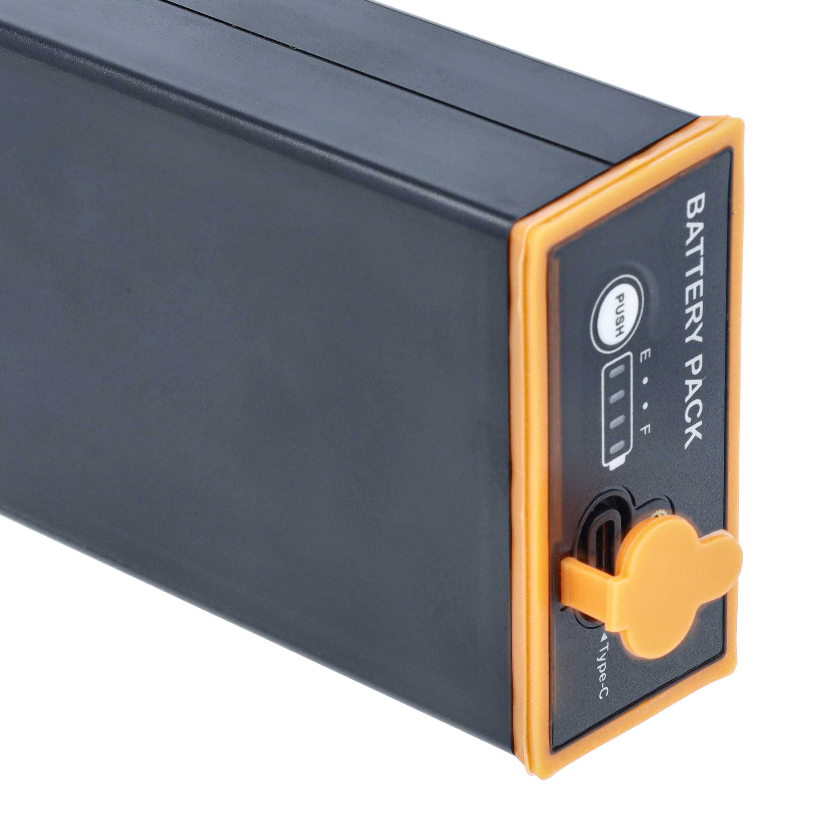 Wildlife Camera 3x Battery replaces Moultrie MMA-EM8 - 5000mAh 11.1V Li-Ion + Kabel, with USB C Socket