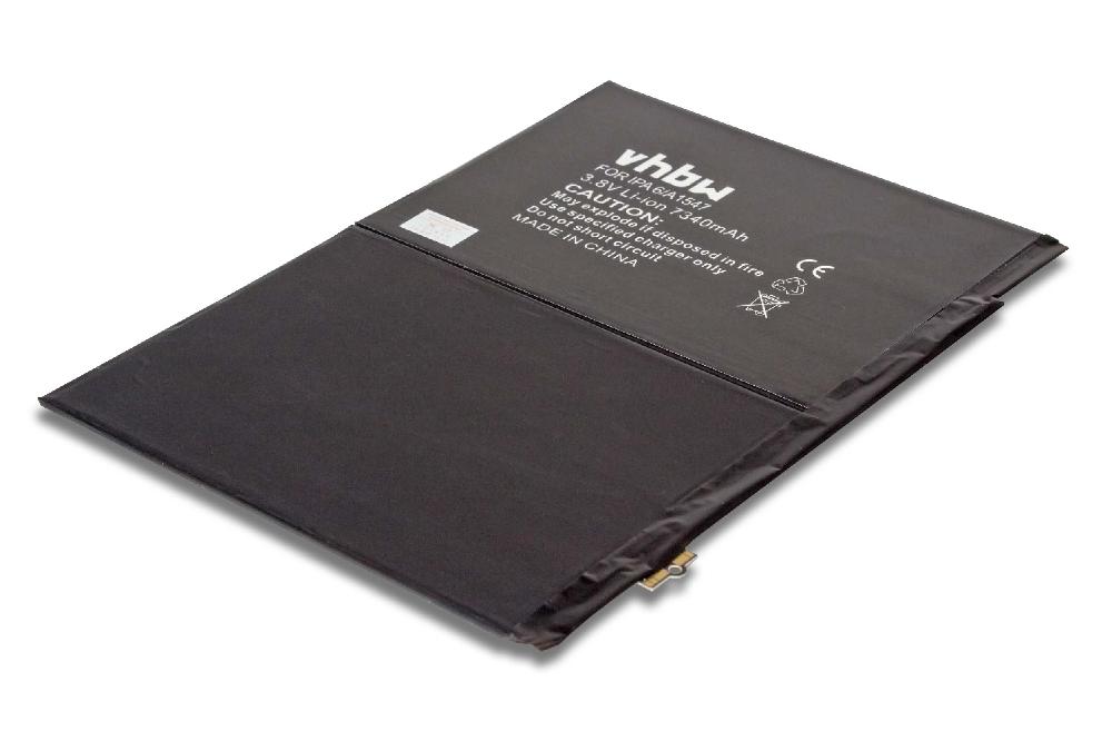 Tablet Battery Replacement for Apple A1567, A1547 - 7340mAh 3.76V Li-Ion